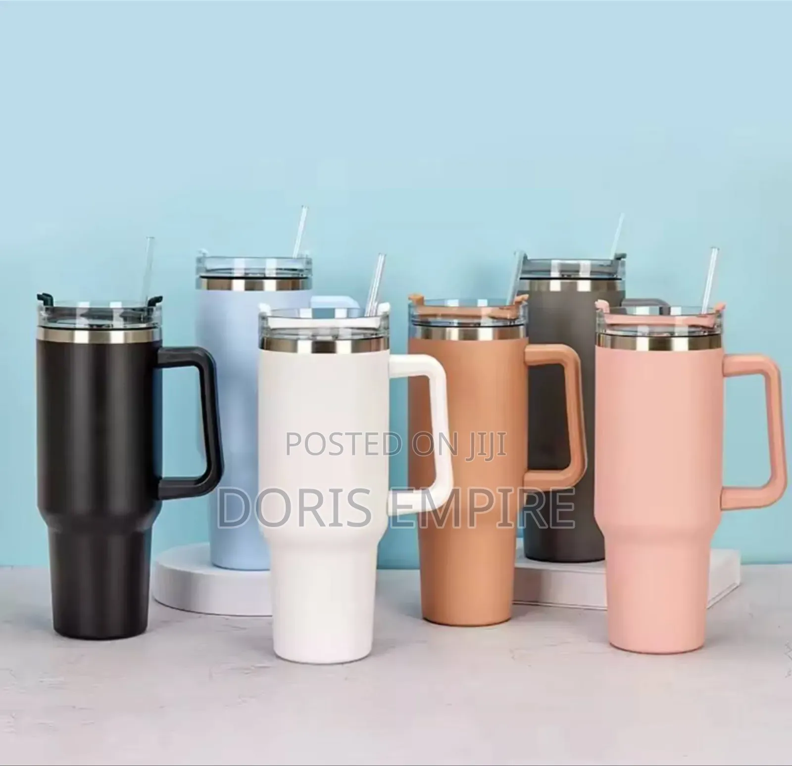 Stainless Steel Insulated Water Bottle With Handle.
