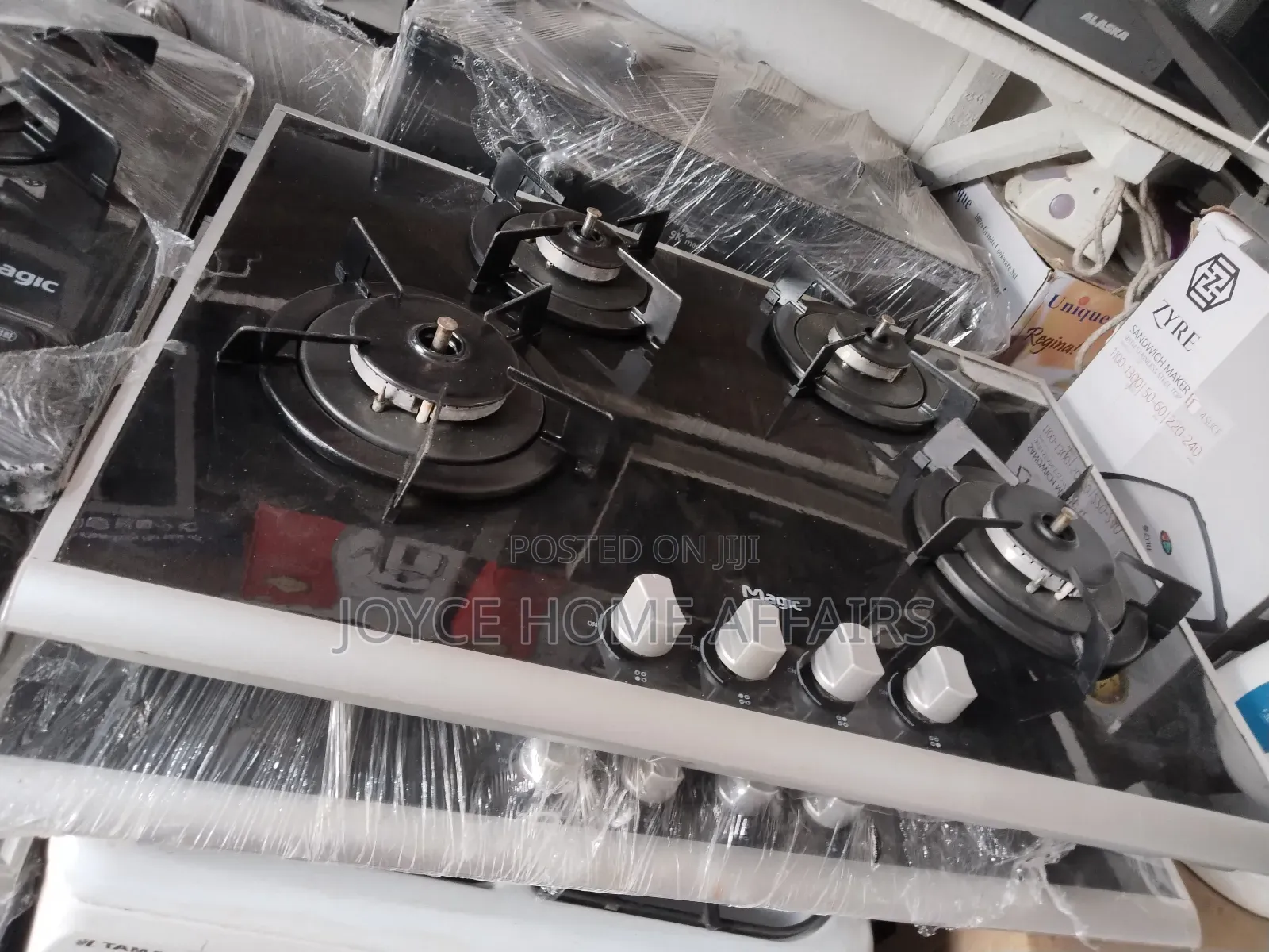 Table Top Gas Cooker LG Glass