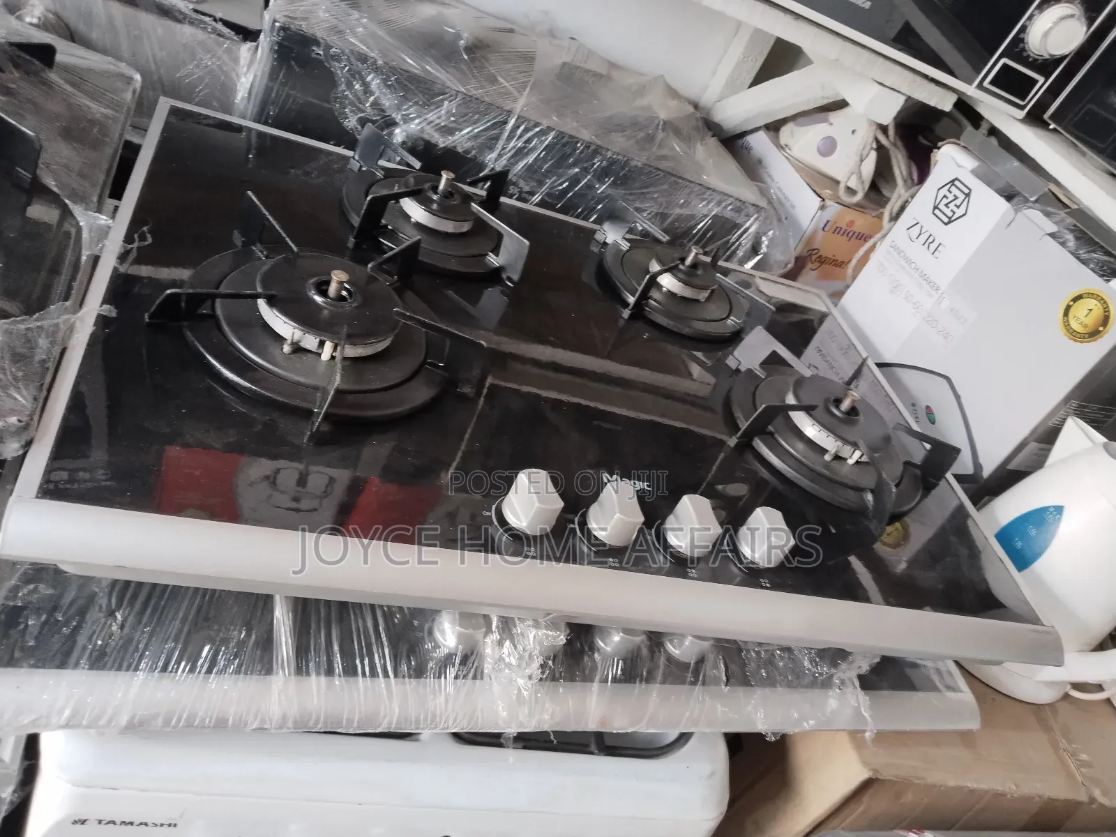 Table Top Gas Cooker LG Glass