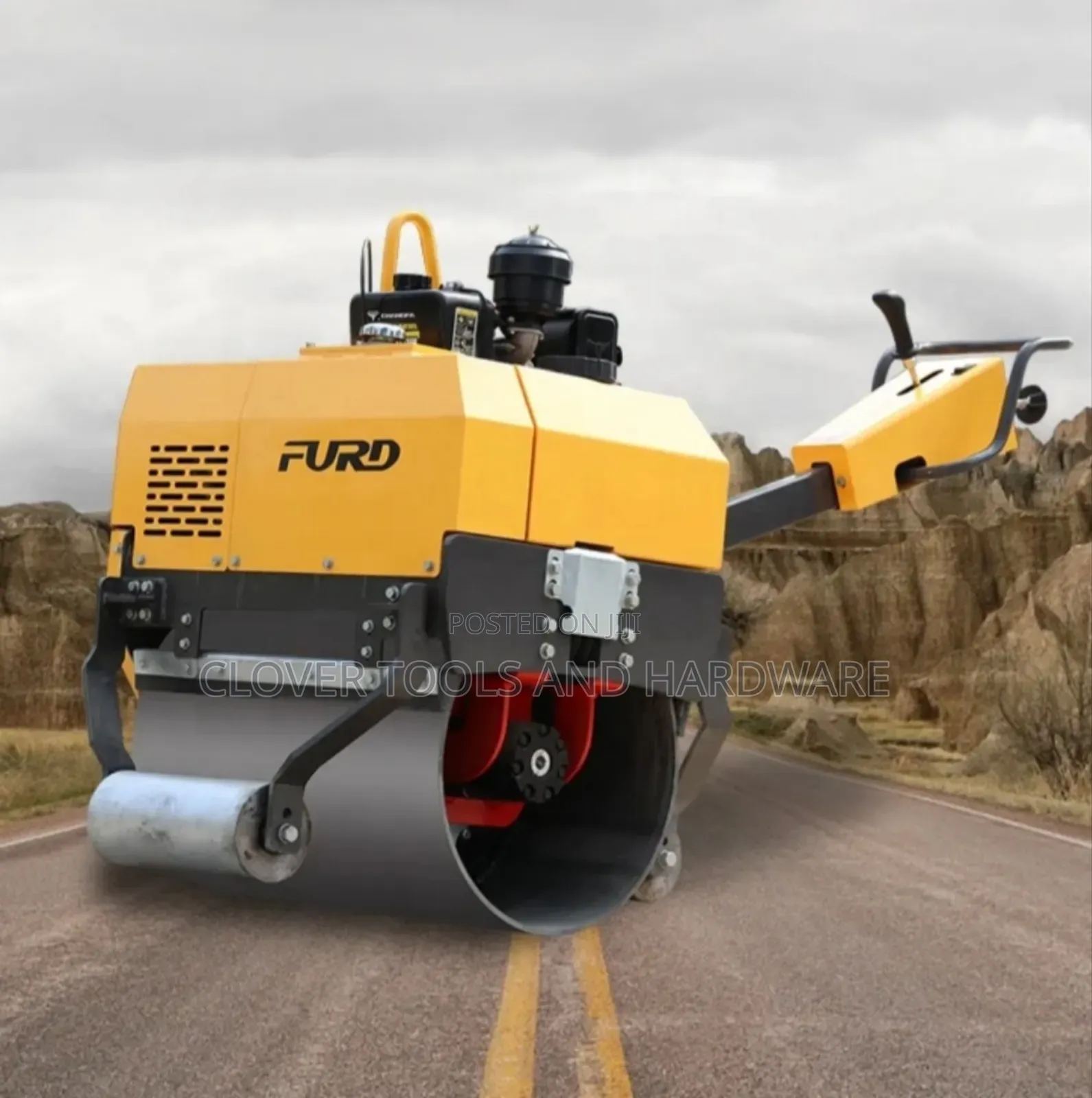 Single Drum Soil Compactor Machine Smooth Drum Asphalt