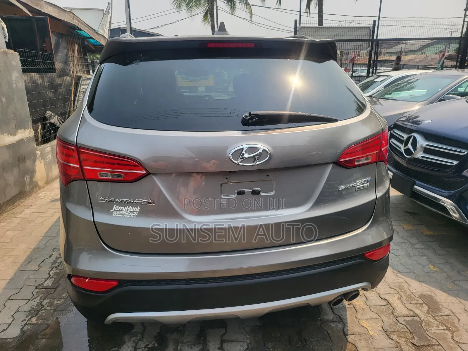 Hyundai Santa Fe Limited FWD 2016 Gray