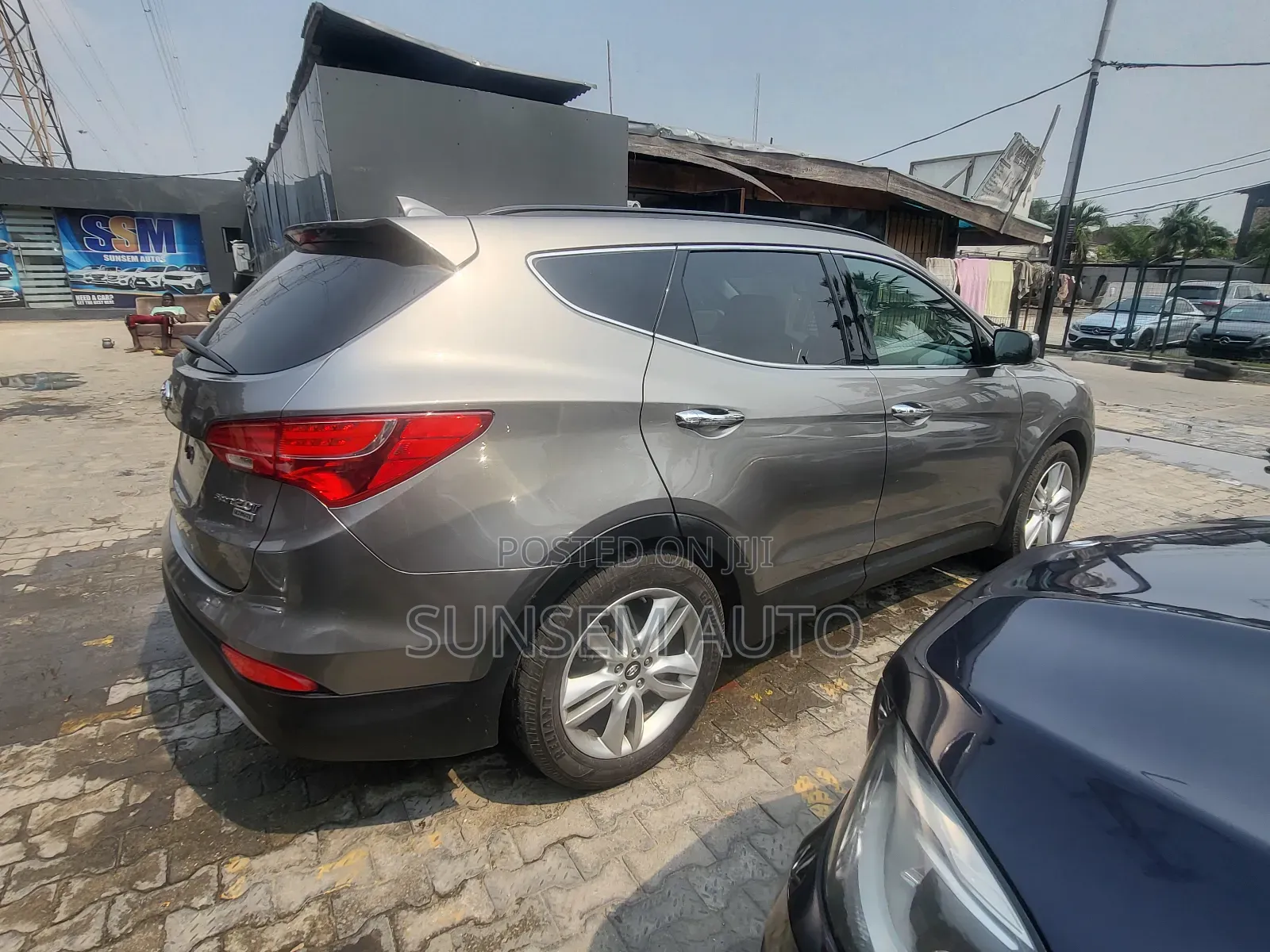 Hyundai Santa Fe Limited FWD 2016 Gray