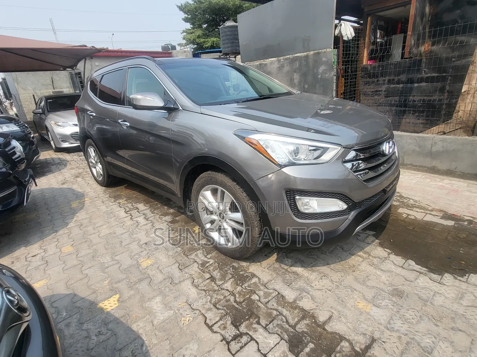 Hyundai Santa Fe Limited FWD 2016 Gray