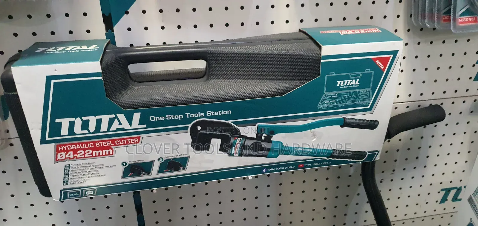 Total Hydraulic Steel Cutter- THSC012