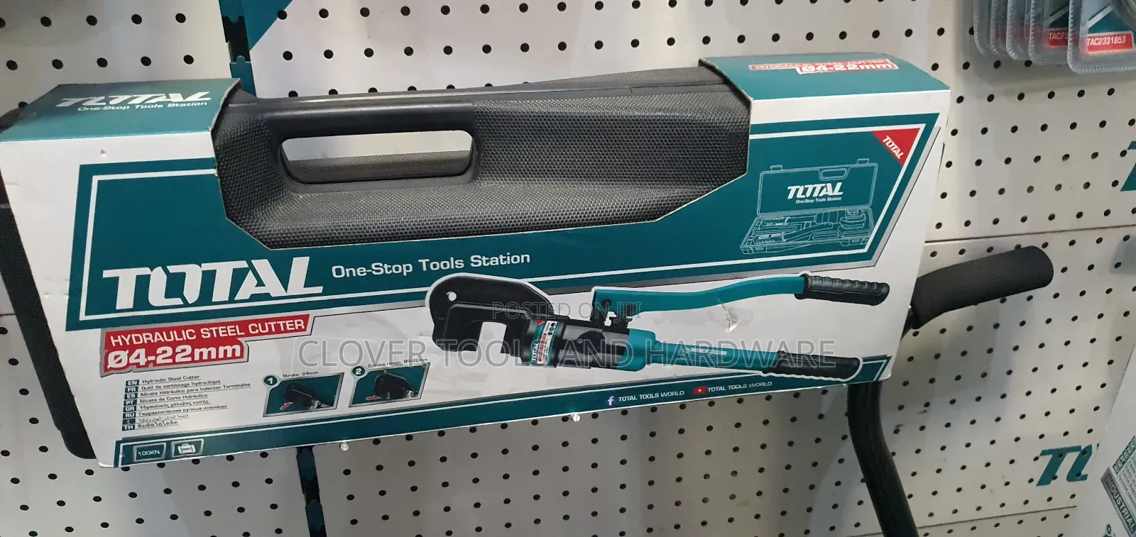 Total Hydraulic Steel Cutter- THSC012