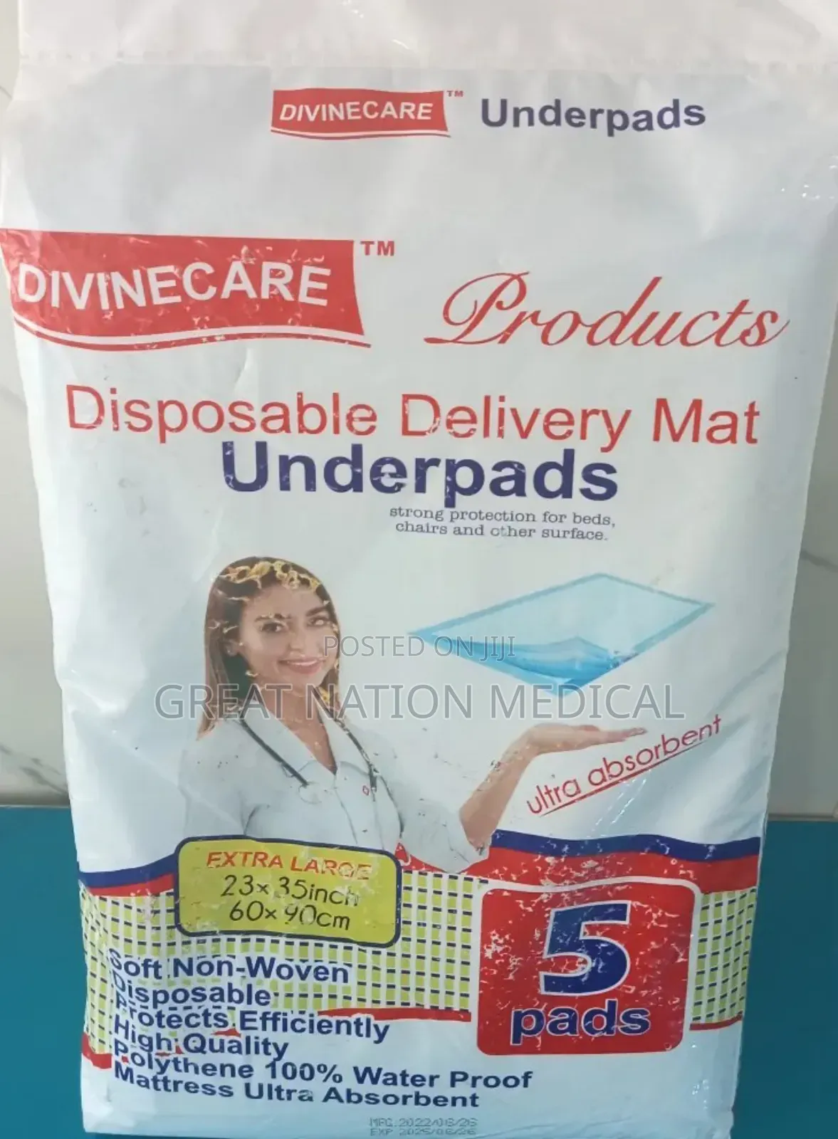 Medical Underpad by 5