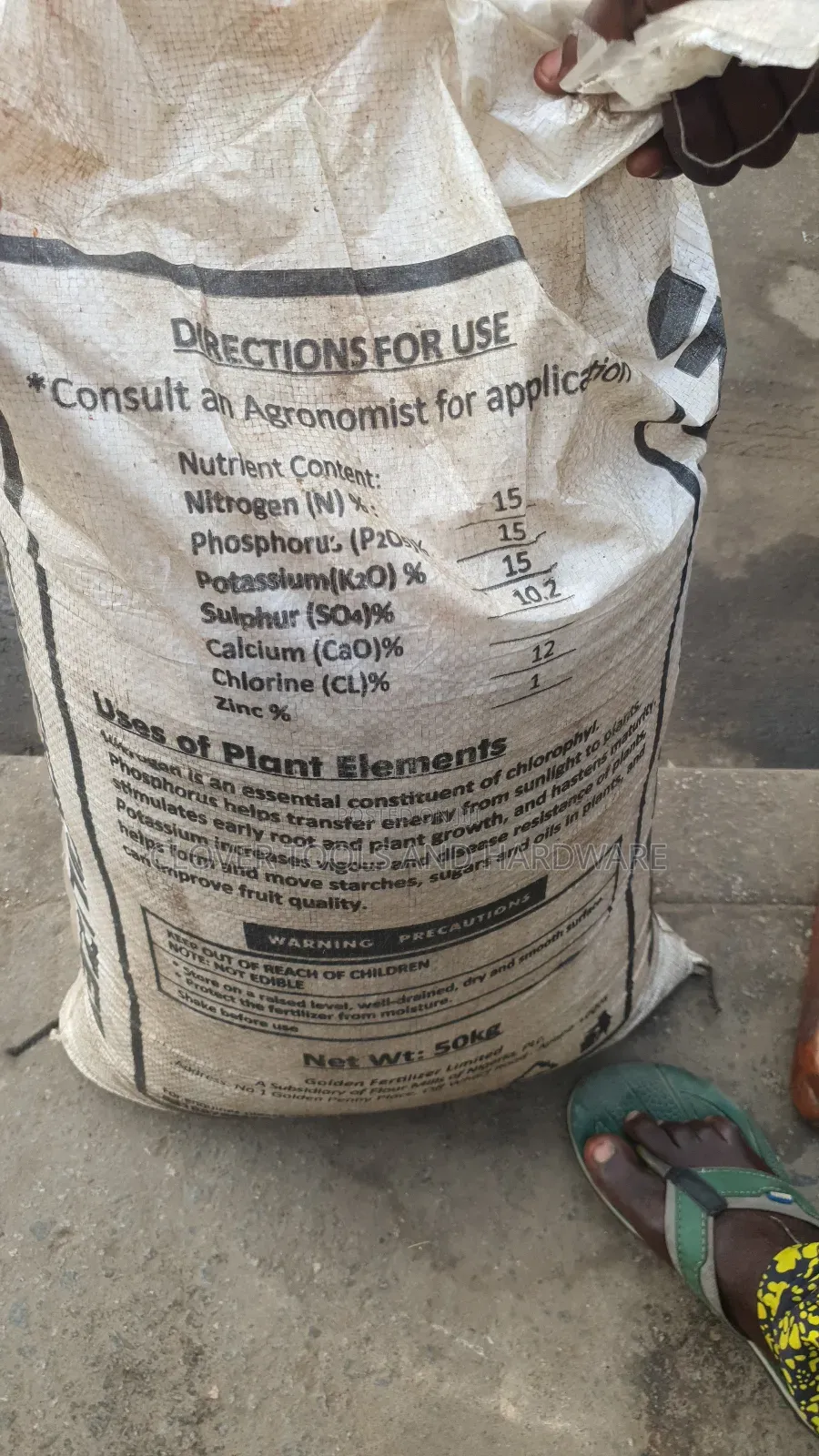 Golden Fertilizer N P K 50kg
