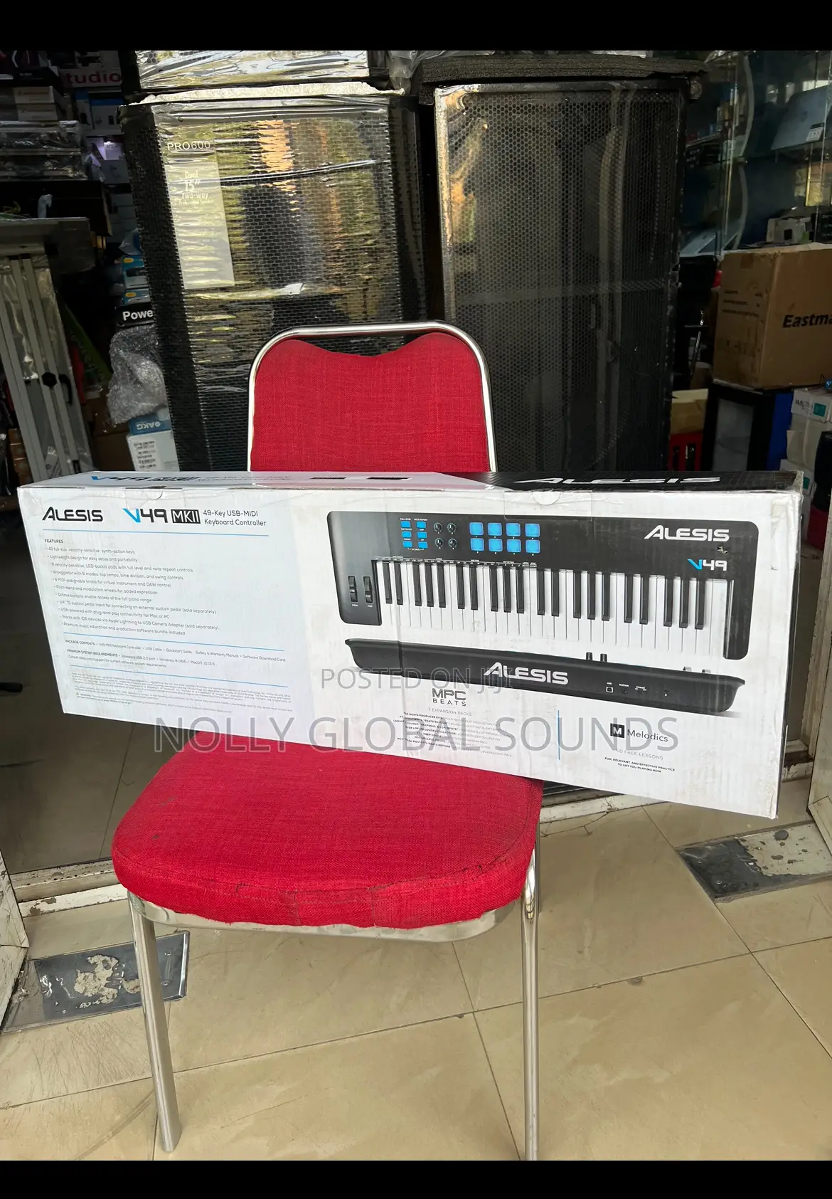 Alesis V49 Mkii – Usb Midi Keyboard Controller With 49 Keys