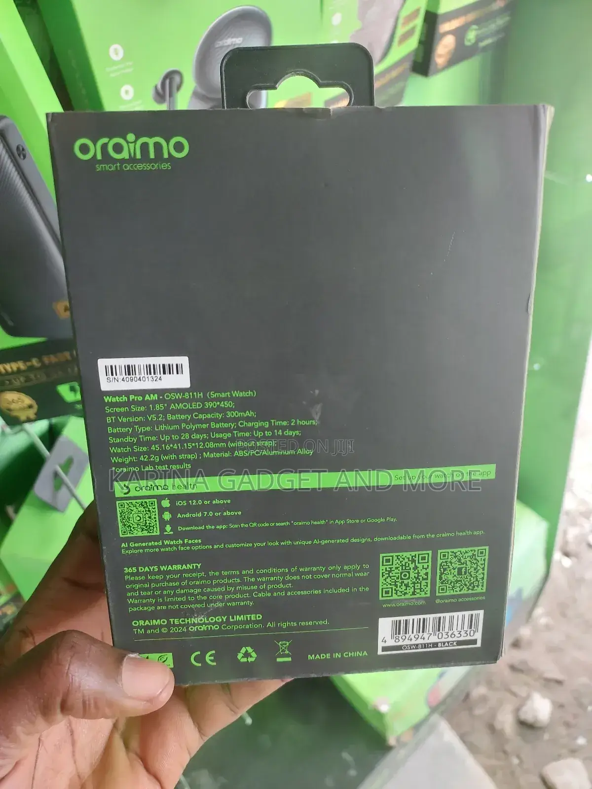Oriamo Smart Watch Pro Am