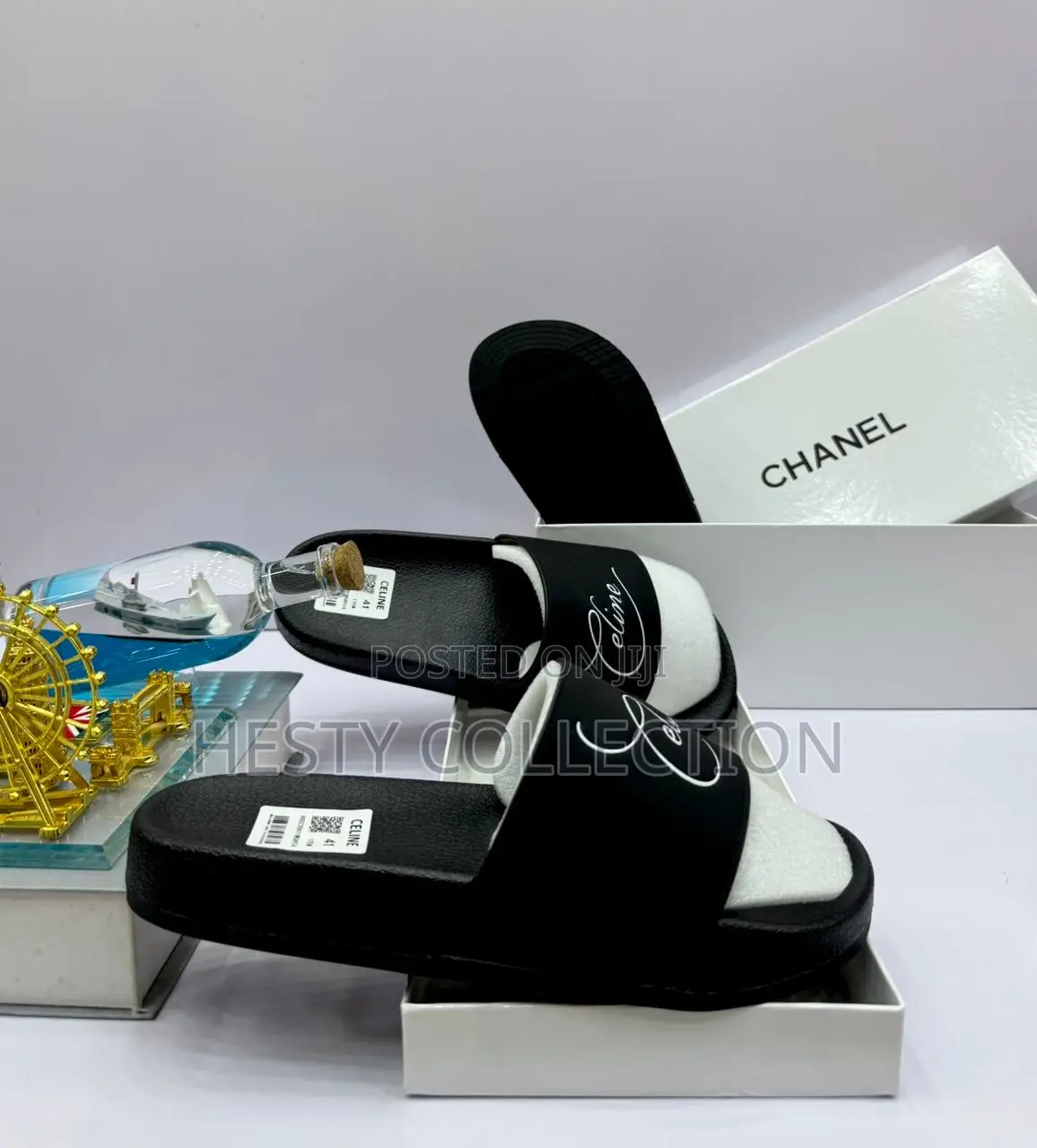 Quality Designer Carton Slide Palm Slippers