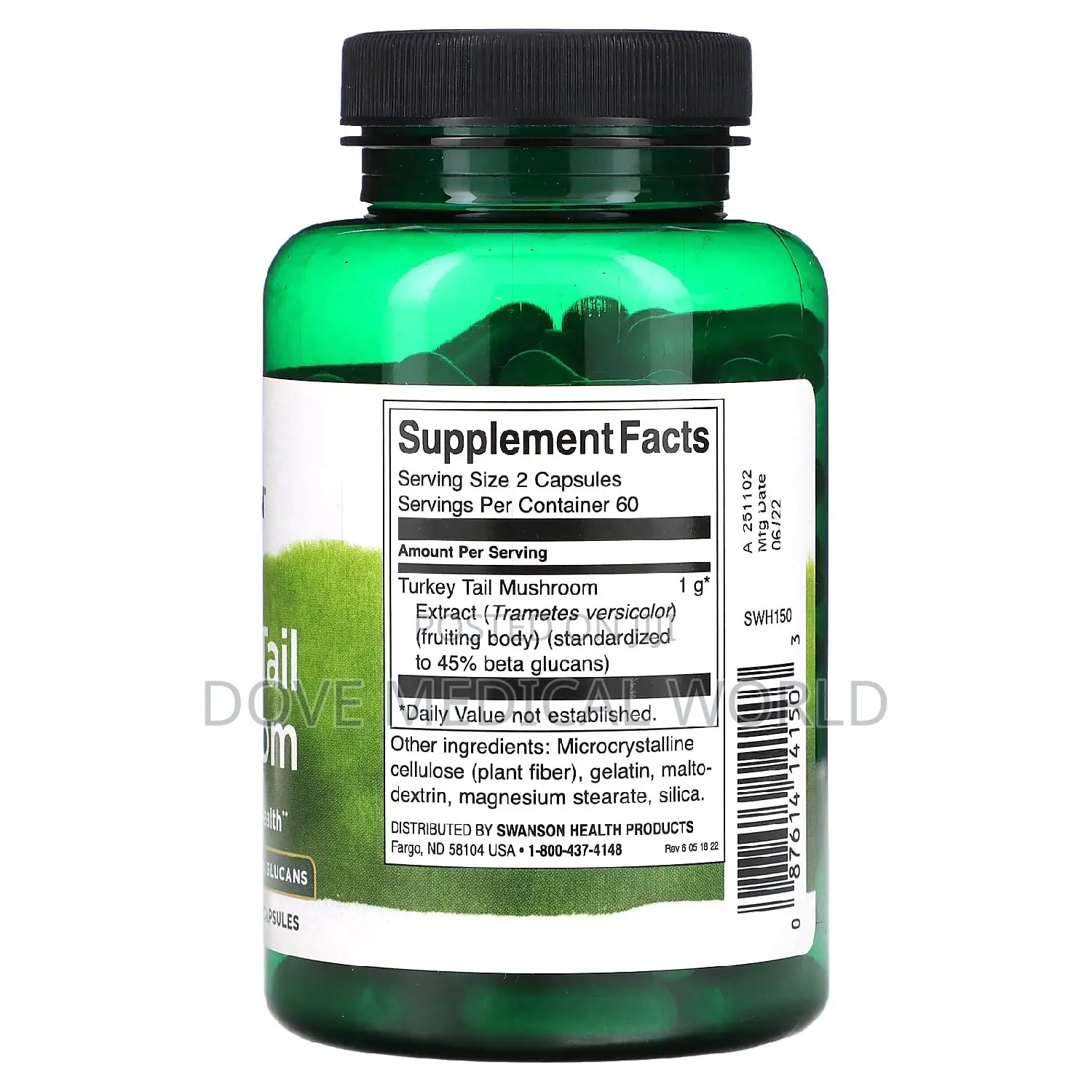 Turkey Tail Mushroom 500mg