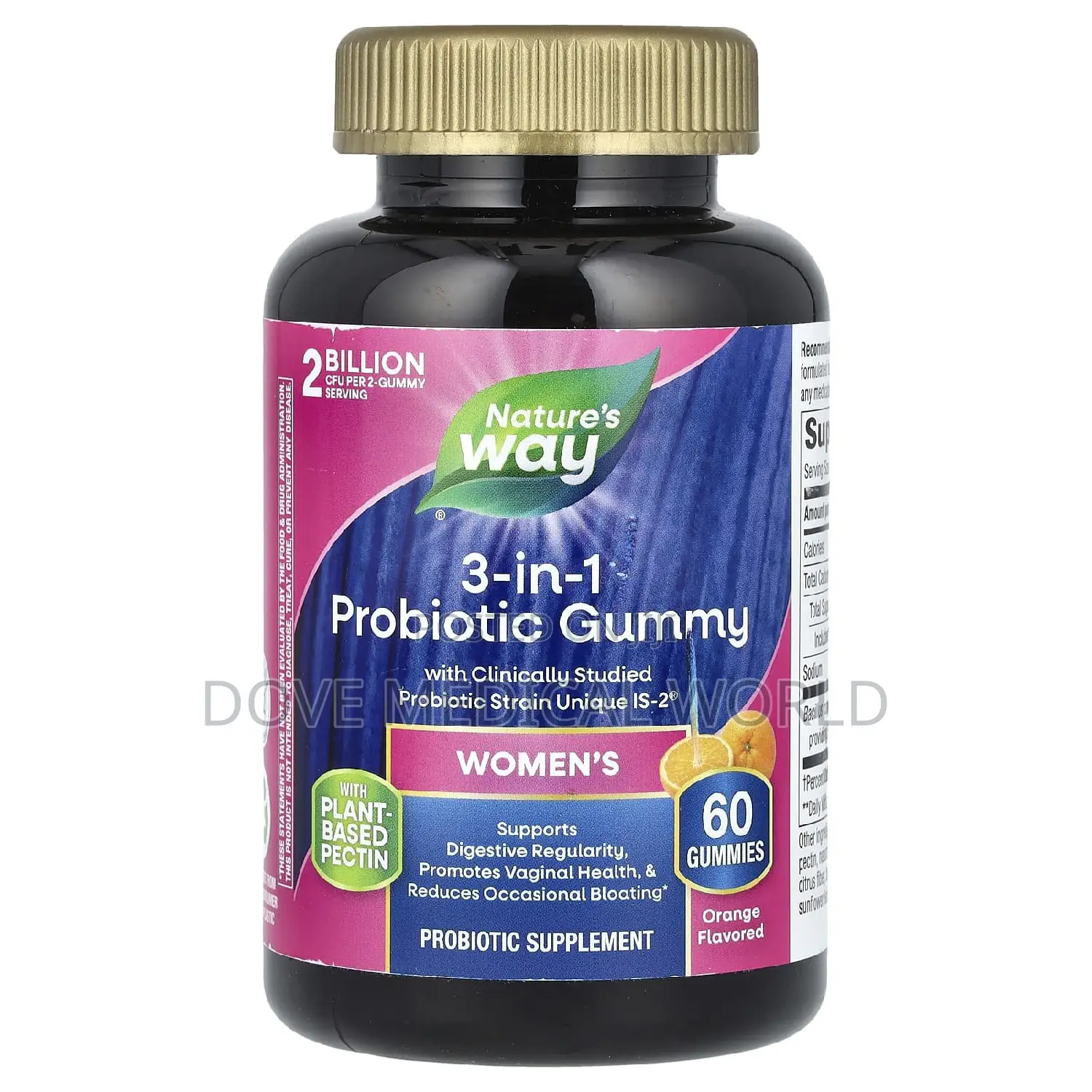 Women’S 3-in-1 Probiotic 2 Billion CFU Gumm