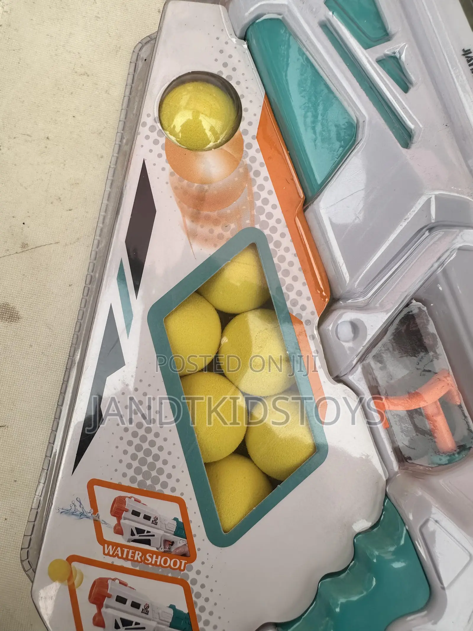 Soft Balls and Water Gun