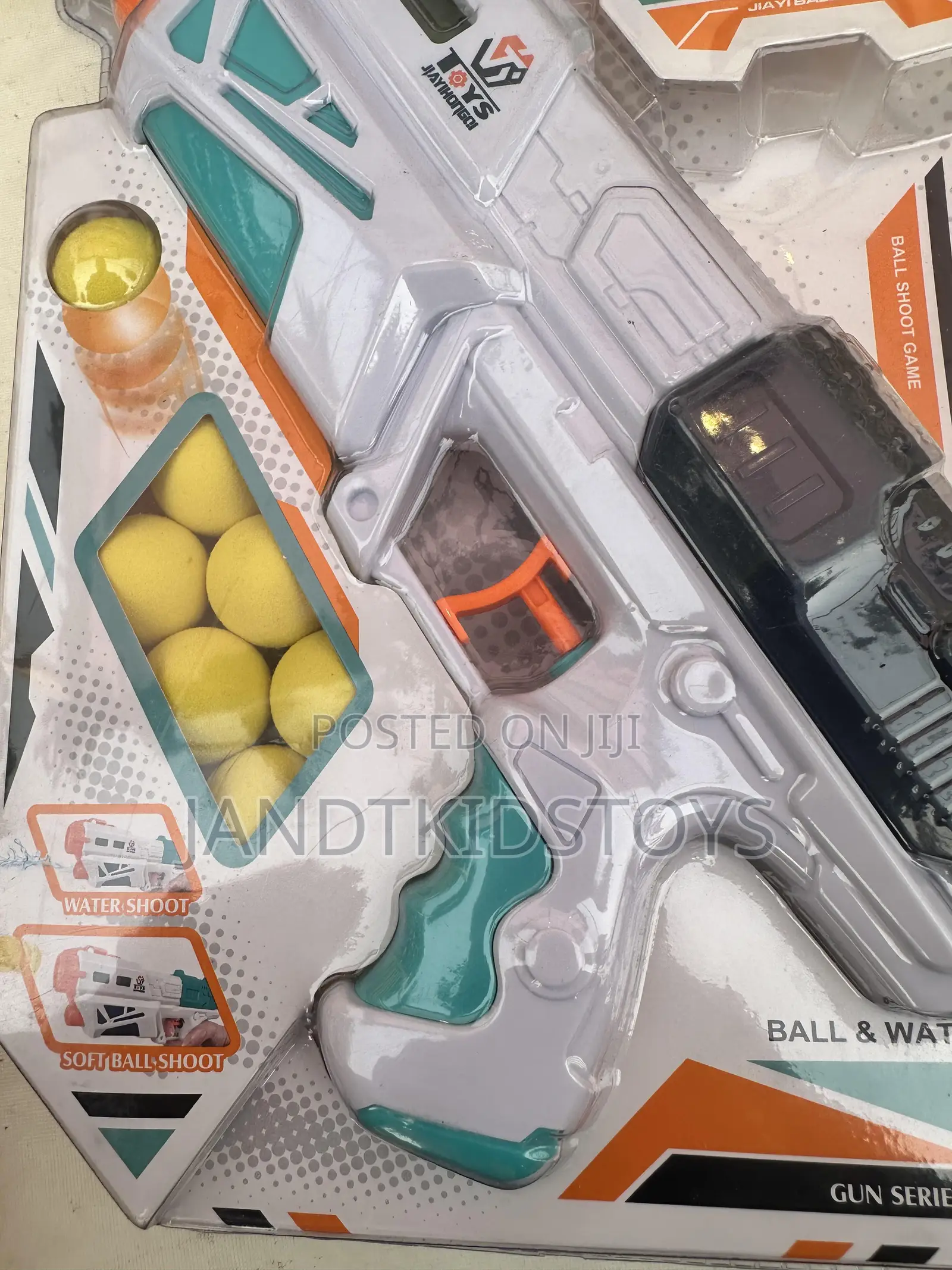 Soft Balls and Water Gun