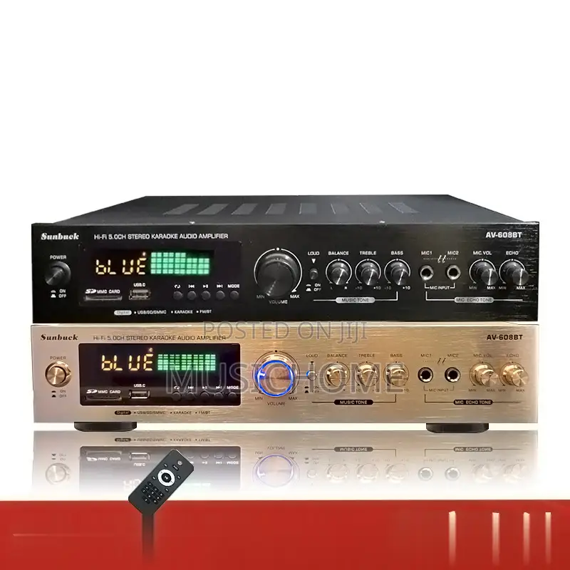 Bluetooth Amplifier With Remote Control And USB Port