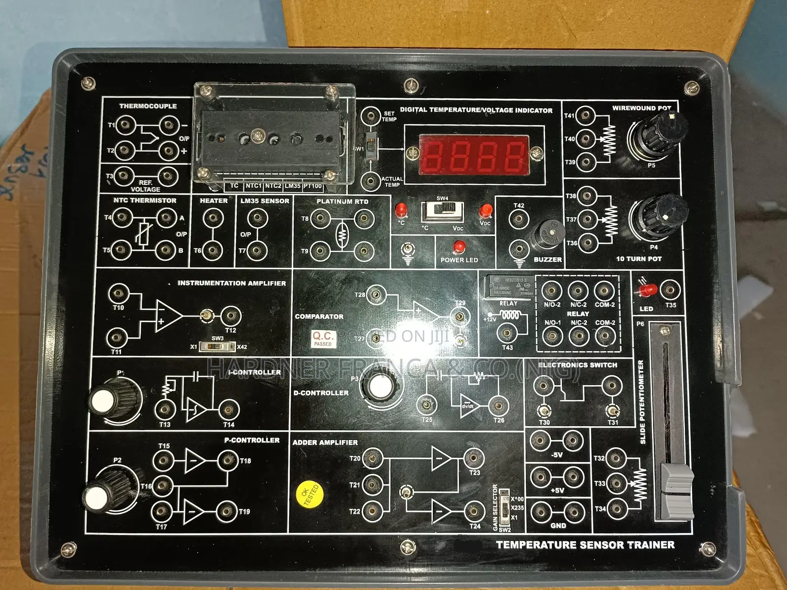 Temperature Sensor Control Trainer