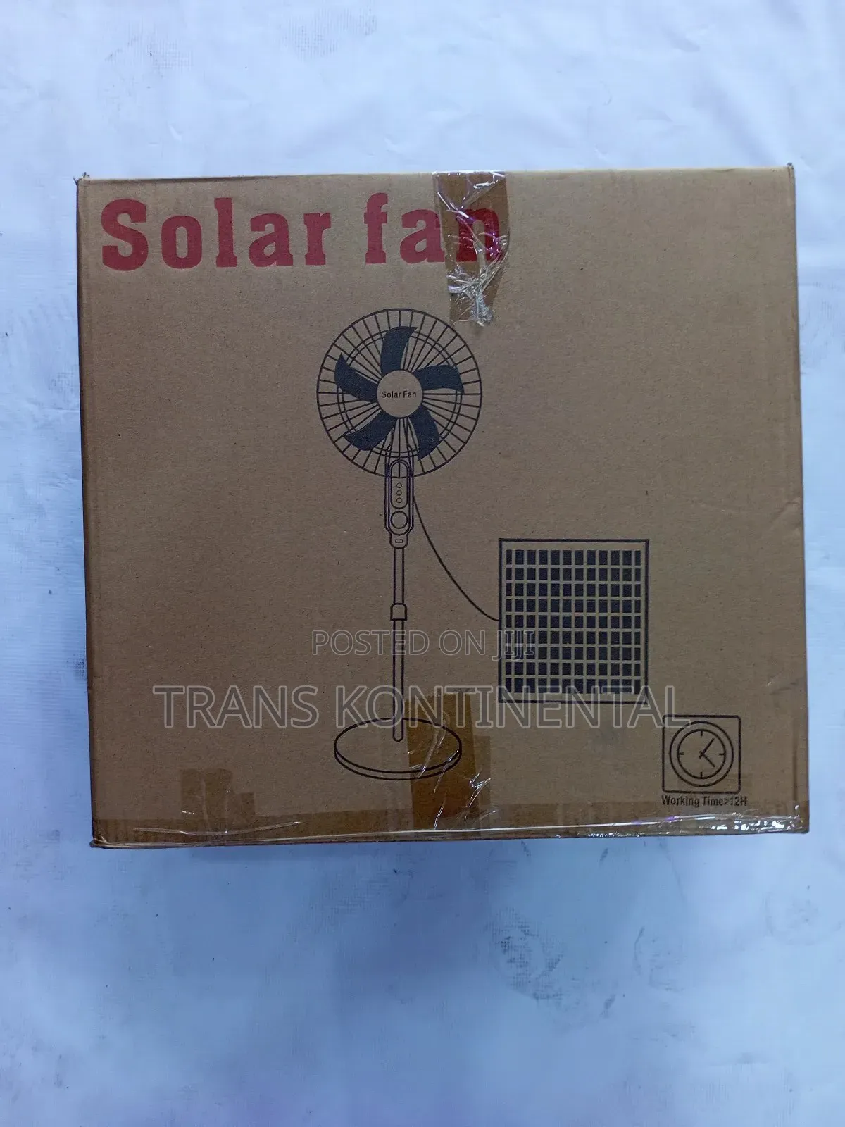 20watts Solar Standing Fan