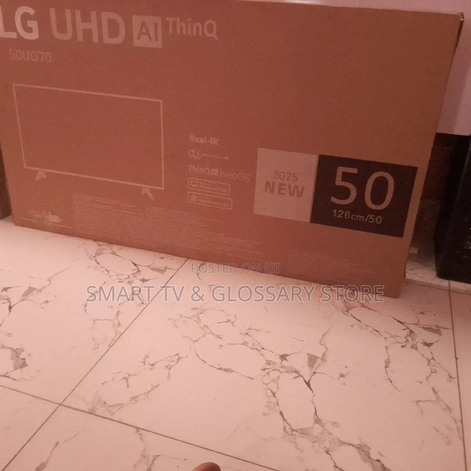 LG 50 Inches With Work Appel Home Hit