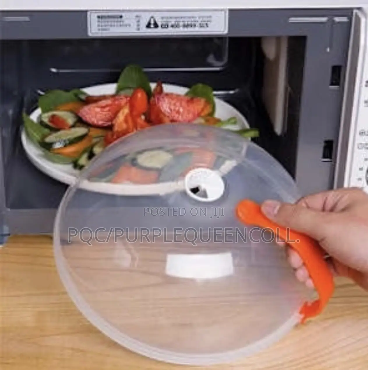 Microwave Anti Spill Food Cover
