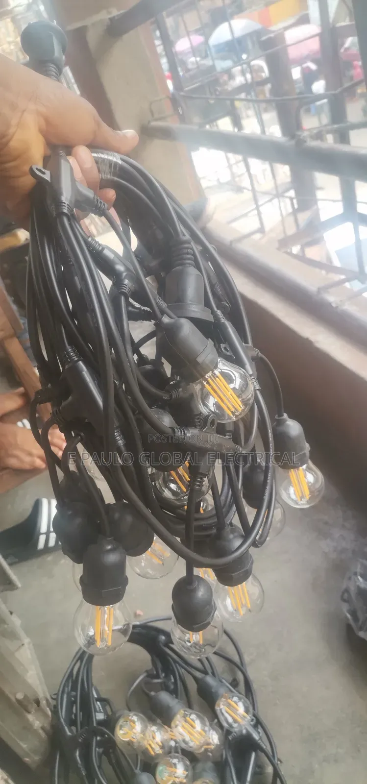 10 by 20 Lounge Lamphoders With Bulb