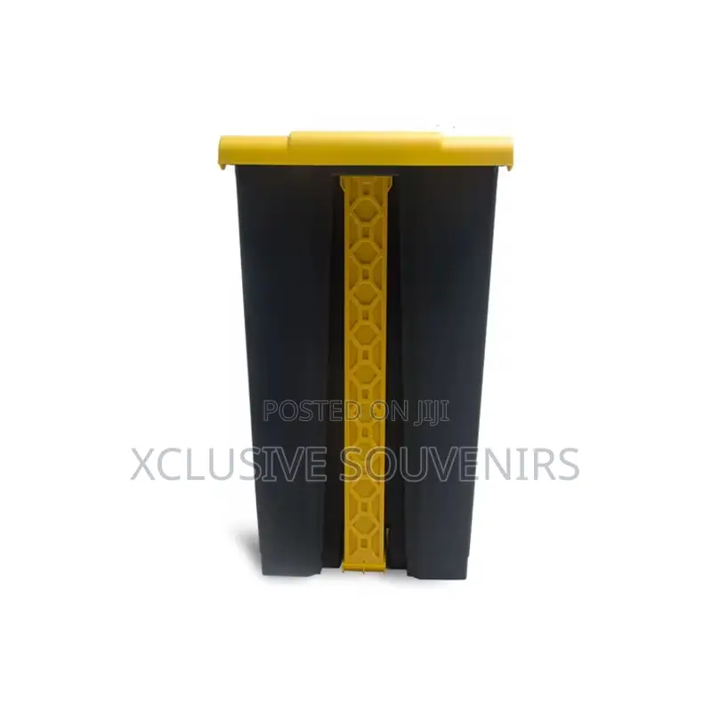 80l Top Quality Plastic Outdoor Foot Pedal Dustbin