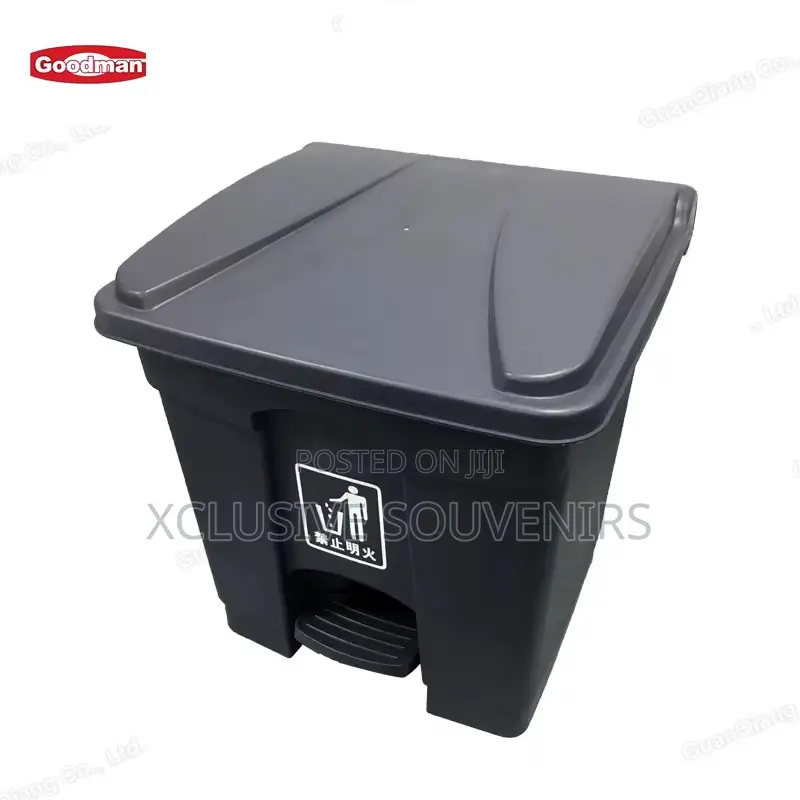 50liter Thick Pedal Rubbish Bin Rectangular Trash Can