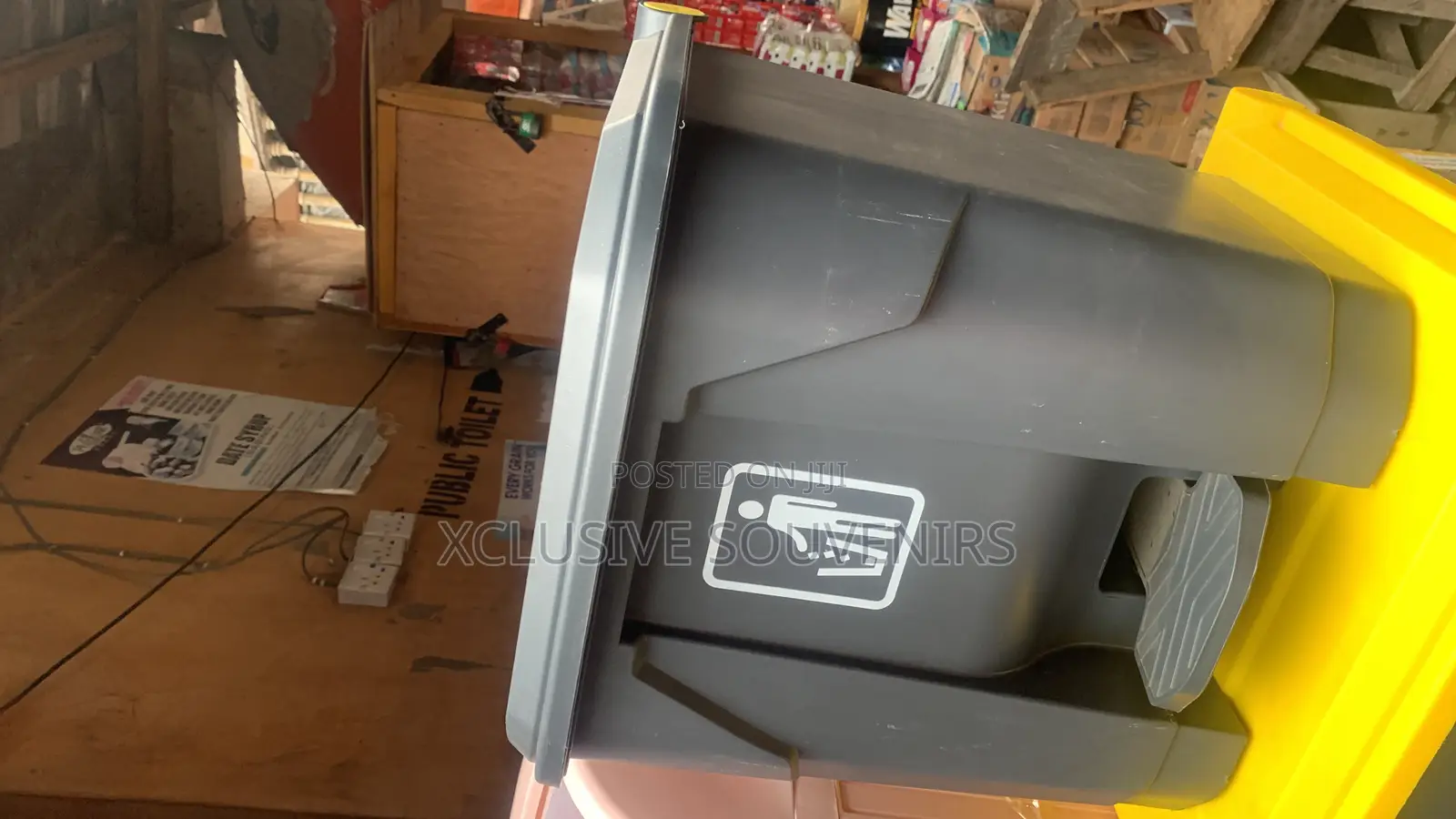 50liter Thick Pedal Rubbish Bin Rectangular Trash Can