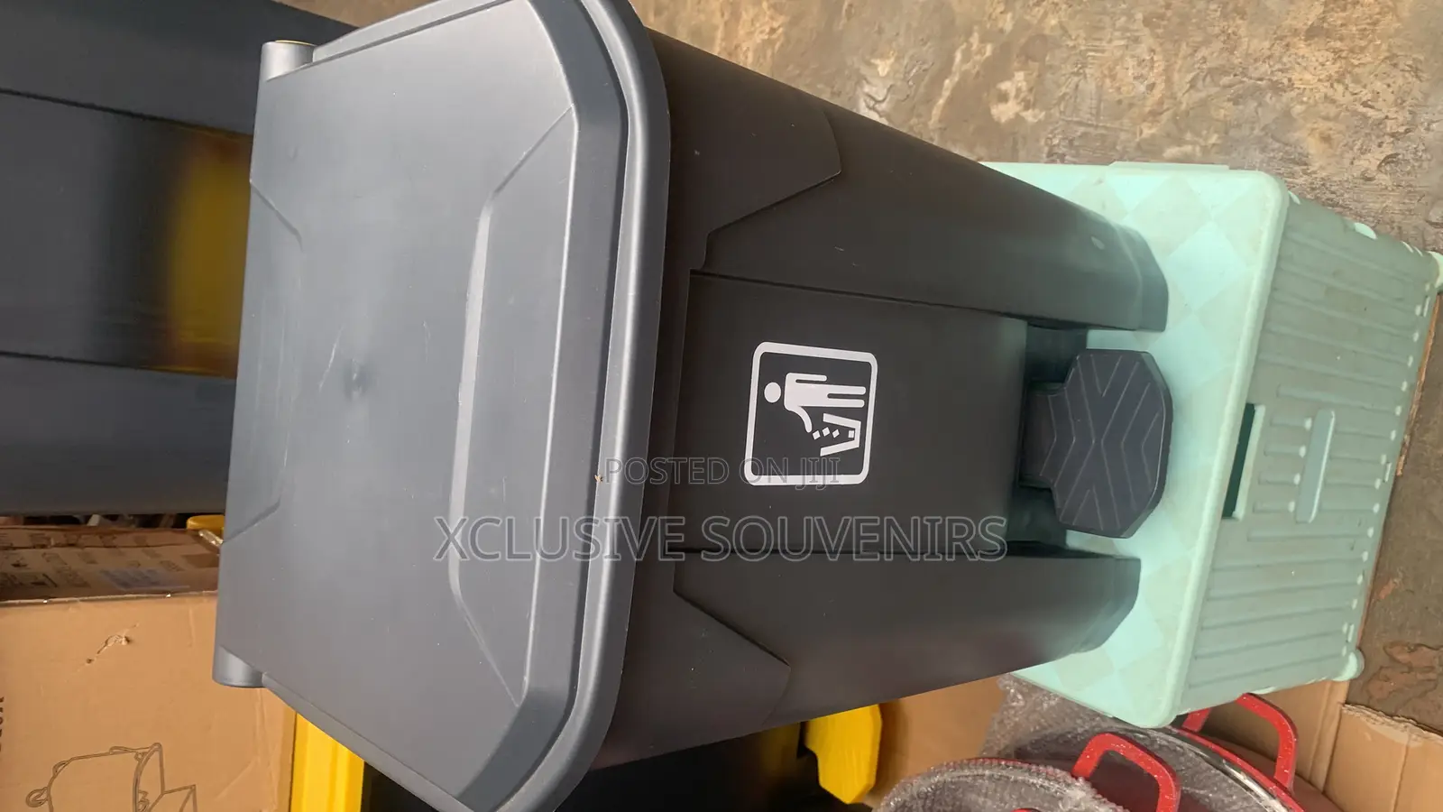 50liter Thick Pedal Rubbish Bin Rectangular Trash Can