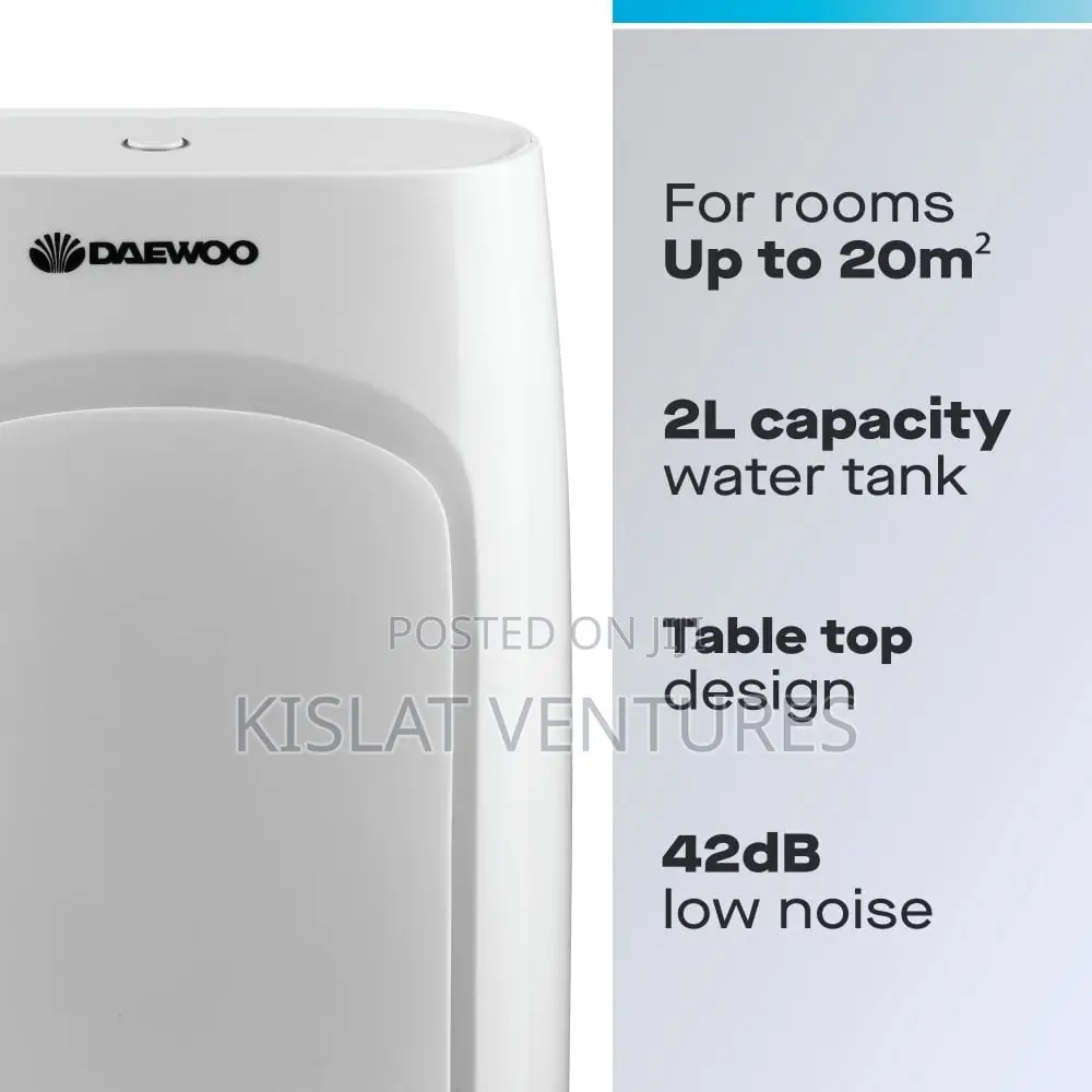 Daewoo 2L Dehumidifire