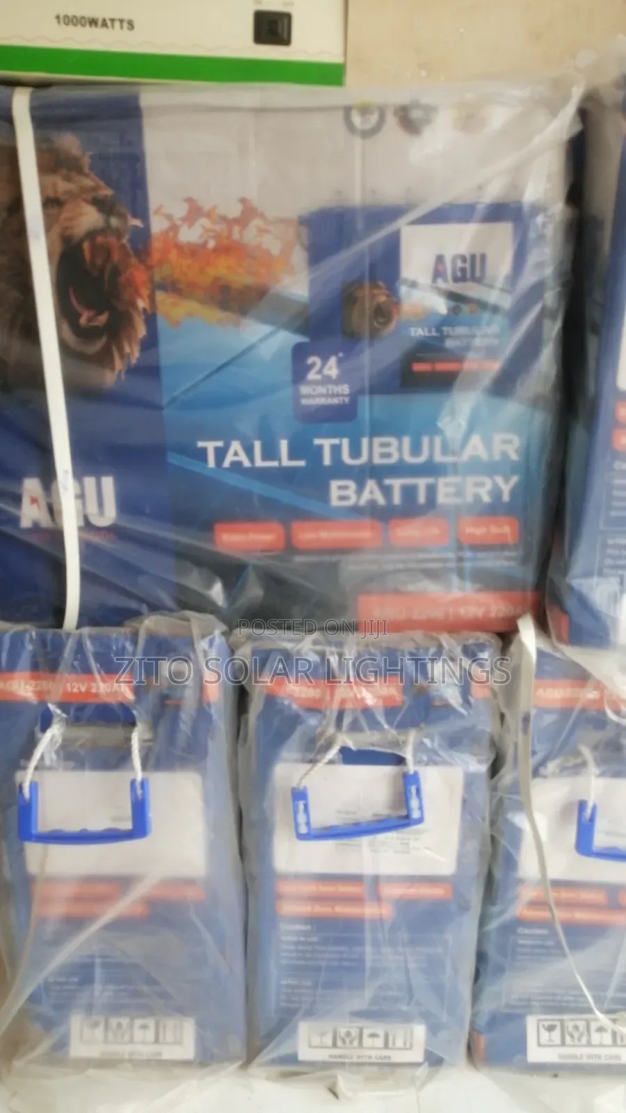 220/240ahms Tubular Solar Battery