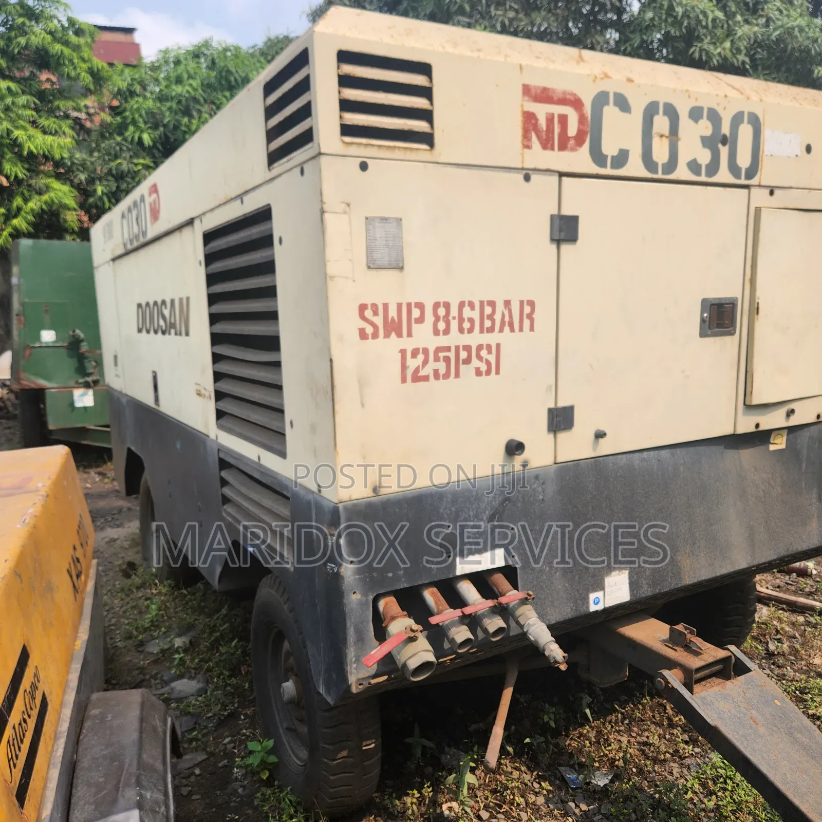 Doosan Air Compressor Diesel 1300cfm