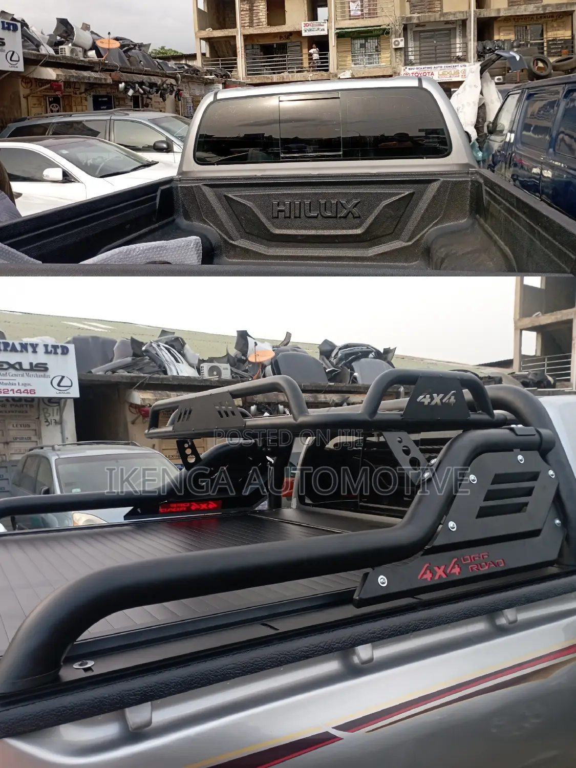 Back Spoiler for Toyota Hilux 2020