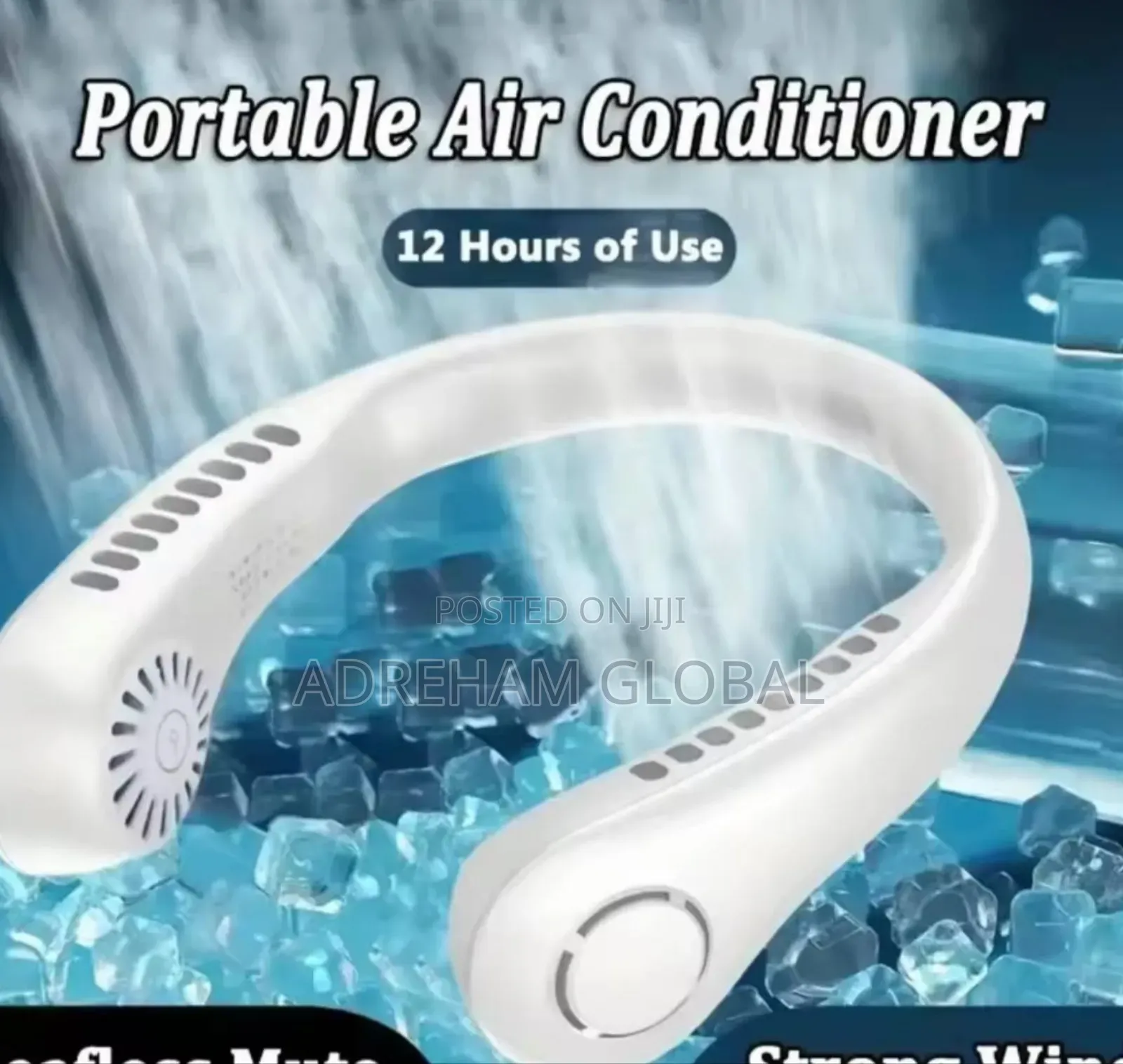 Rechargeable Portable Neck Fan - Bladeless Personal Fan