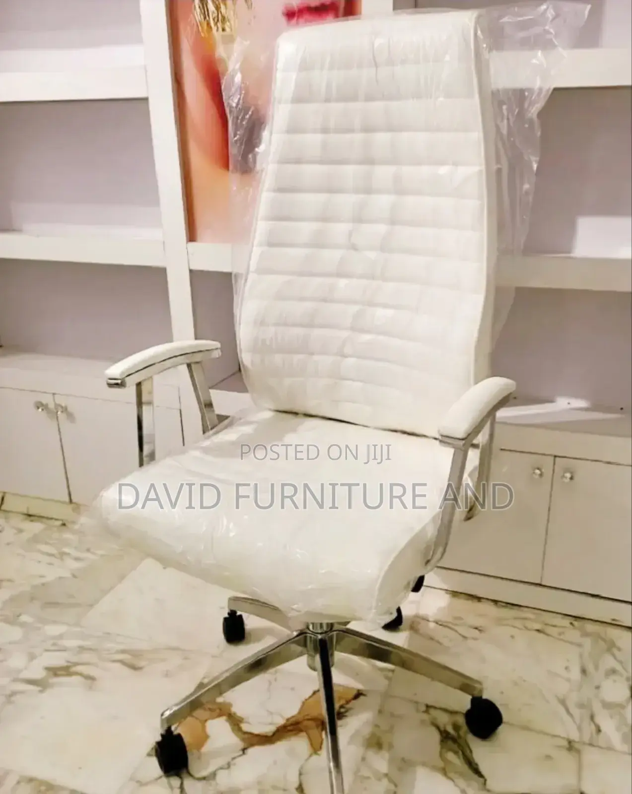 White Adjustable Chair
