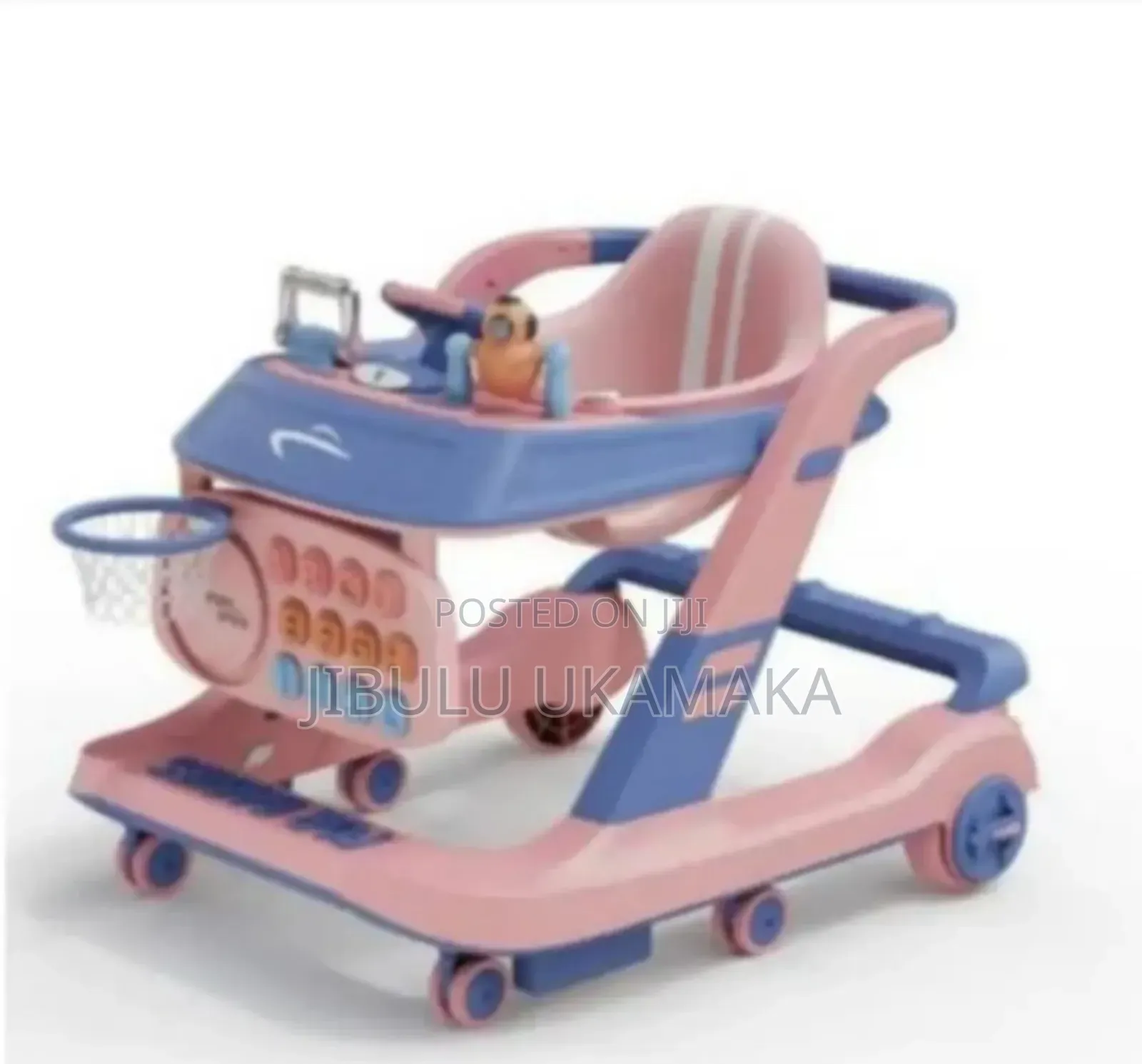 Baby Walker With Pusher and Music