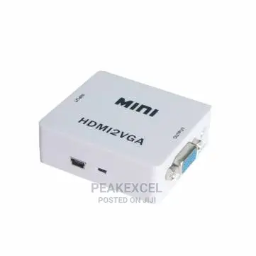 Mini HDMI to VGA Converter 1080P Adapter Connector