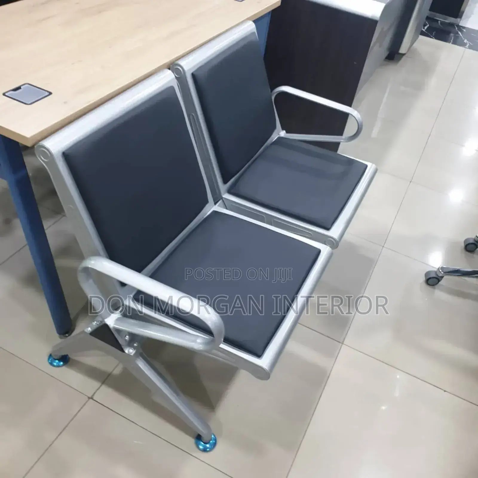 2 in 1 Office Visitors Chair Paded