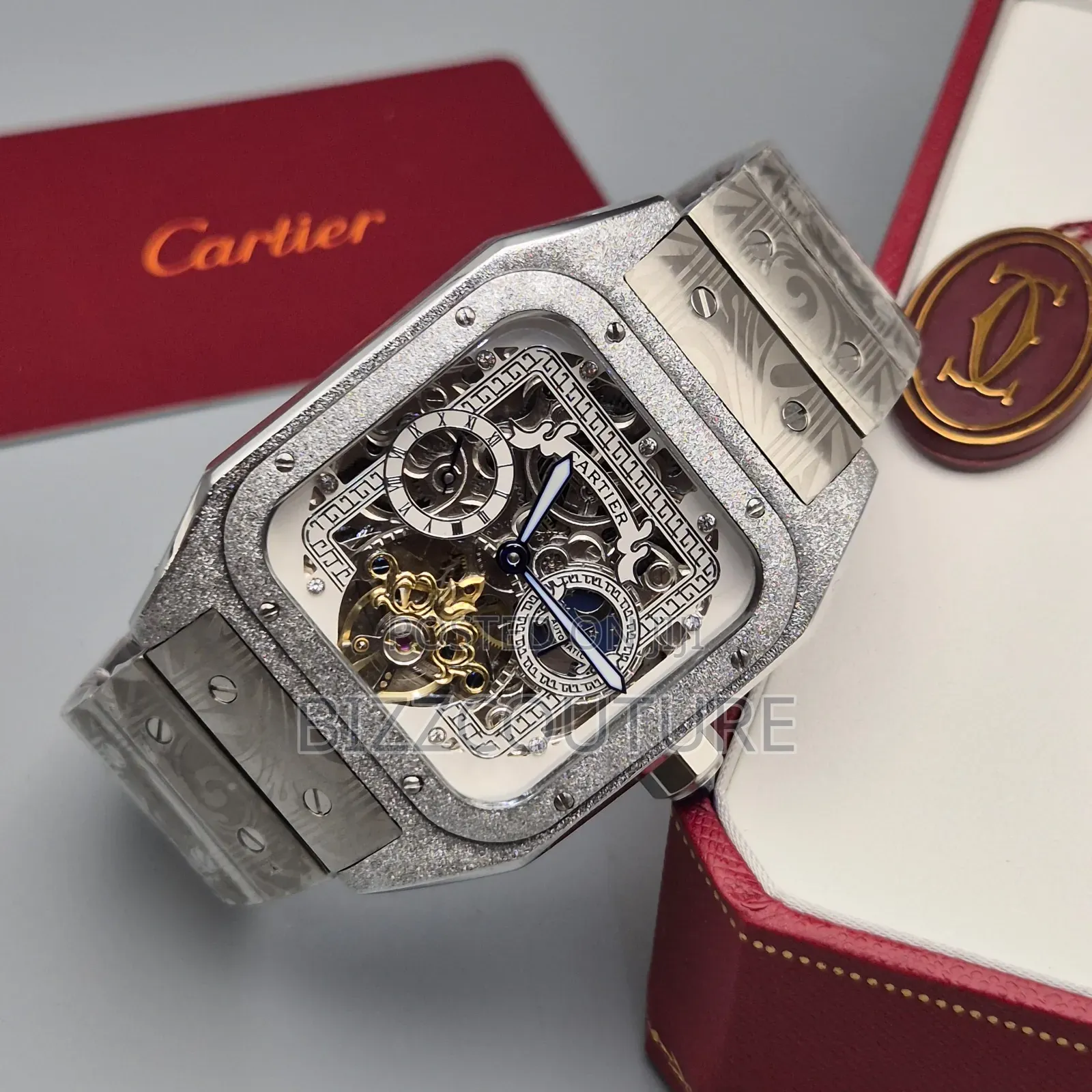 Original CARTIER Silver Stainless Steel Available in Store