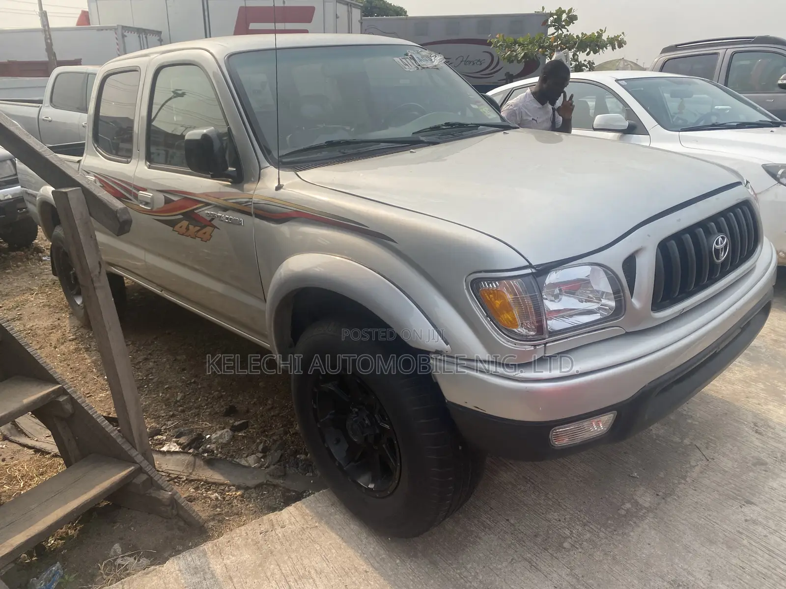 Toyota Tacoma Double Cab V6 4WD 2004 Silver
