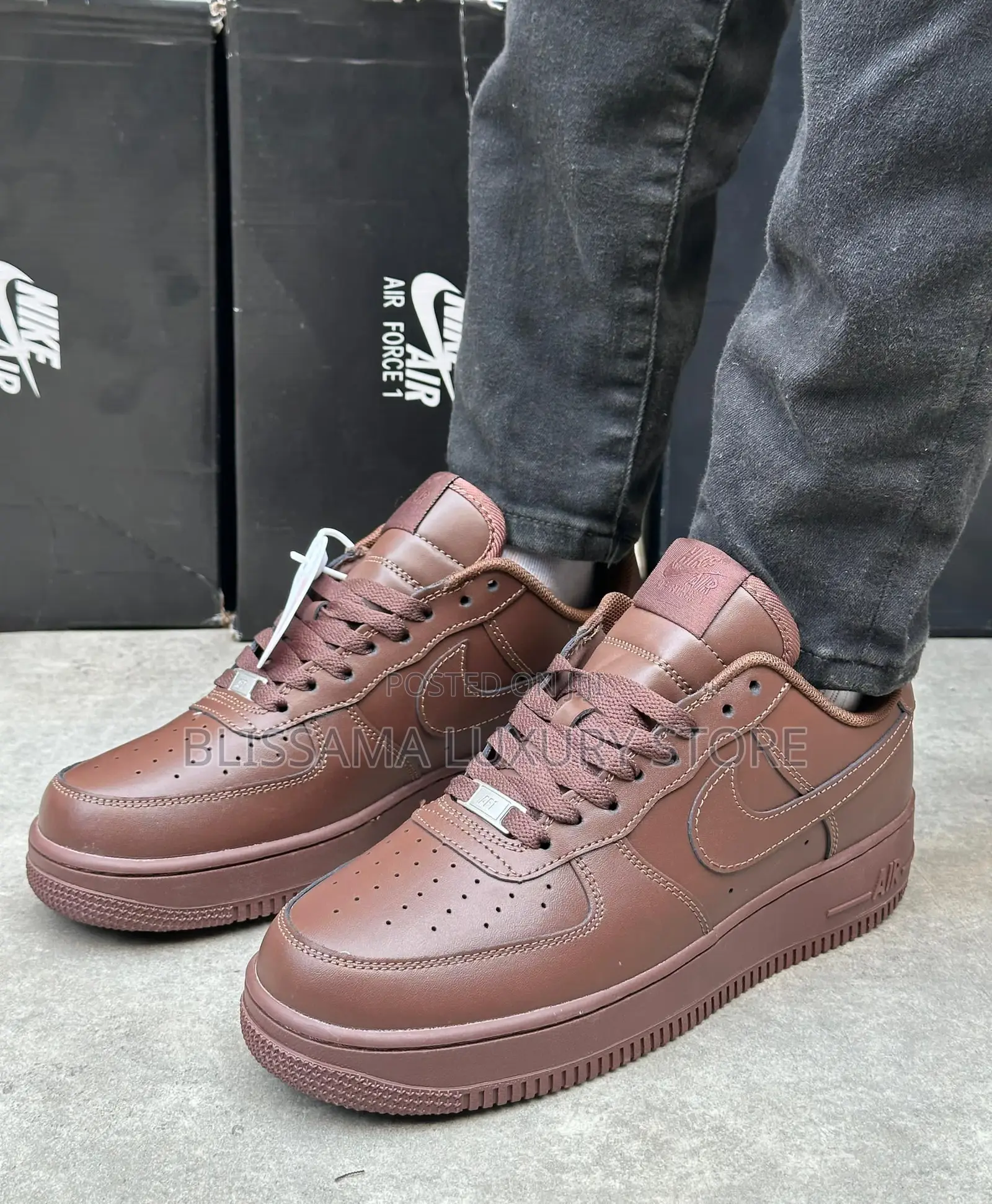 Nike Airforce 1 07 Pro Tech Brown Luxury Quality Sneakers