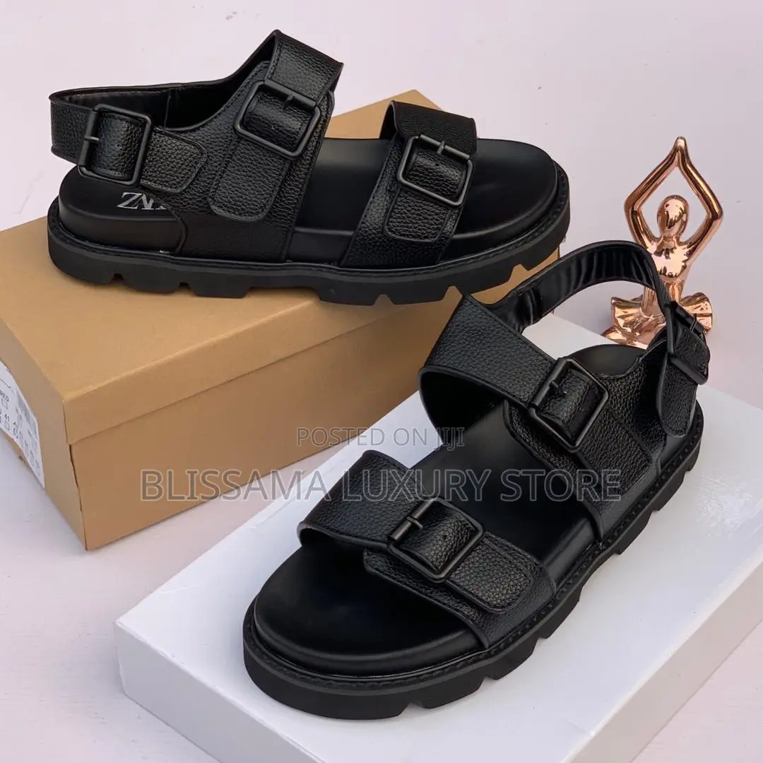 Luxury Designer Quality Leather Sandals