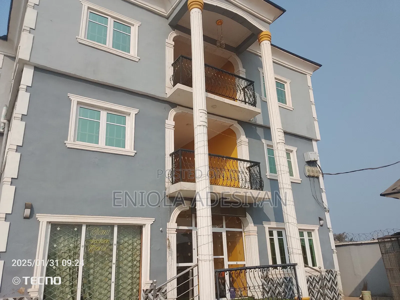 Furnished 3bdrm Block of Flats in Mayor Estate, Igbogbo for rent