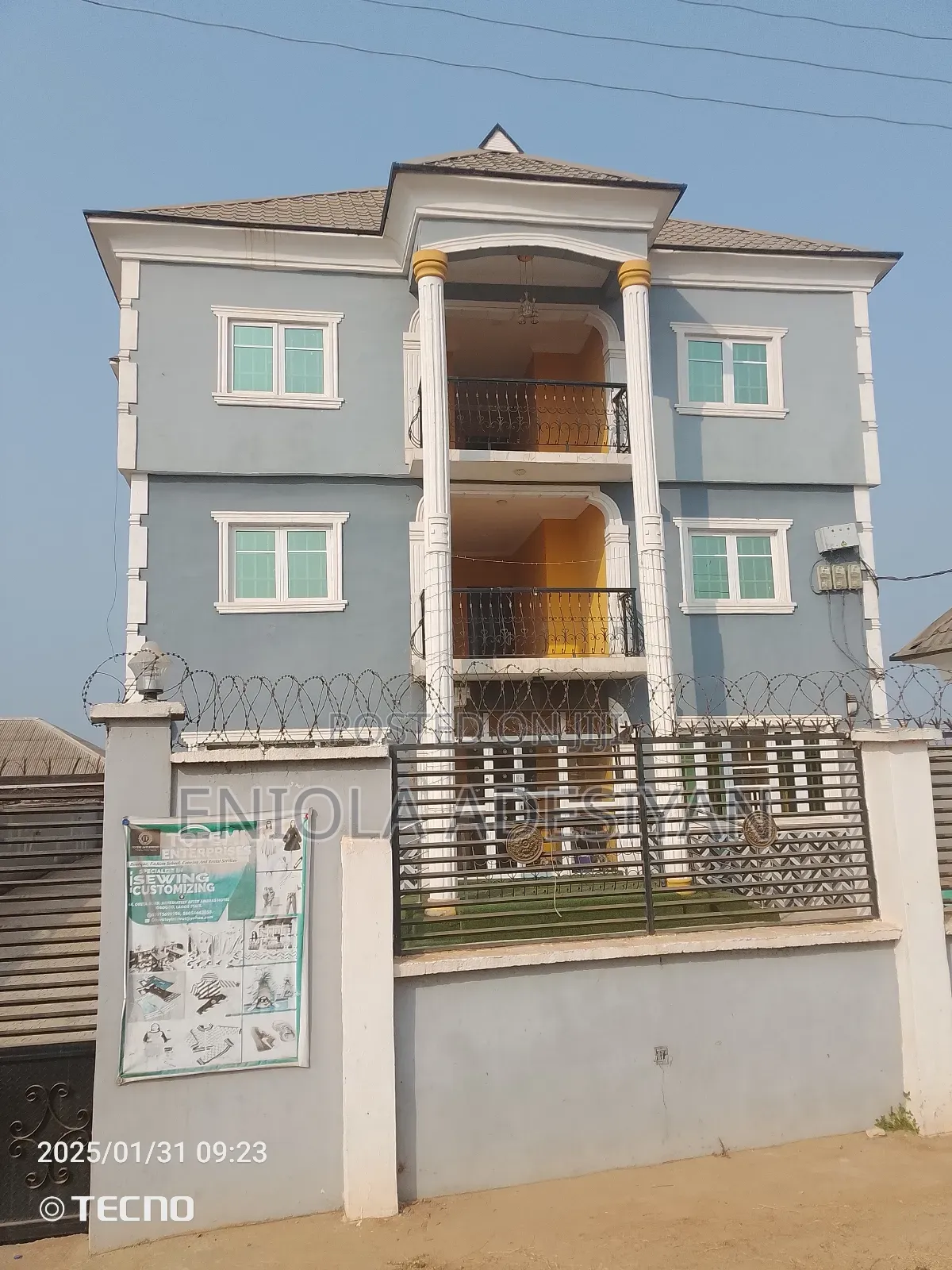 Furnished 3bdrm Block of Flats in Mayor Estate, Igbogbo for rent
