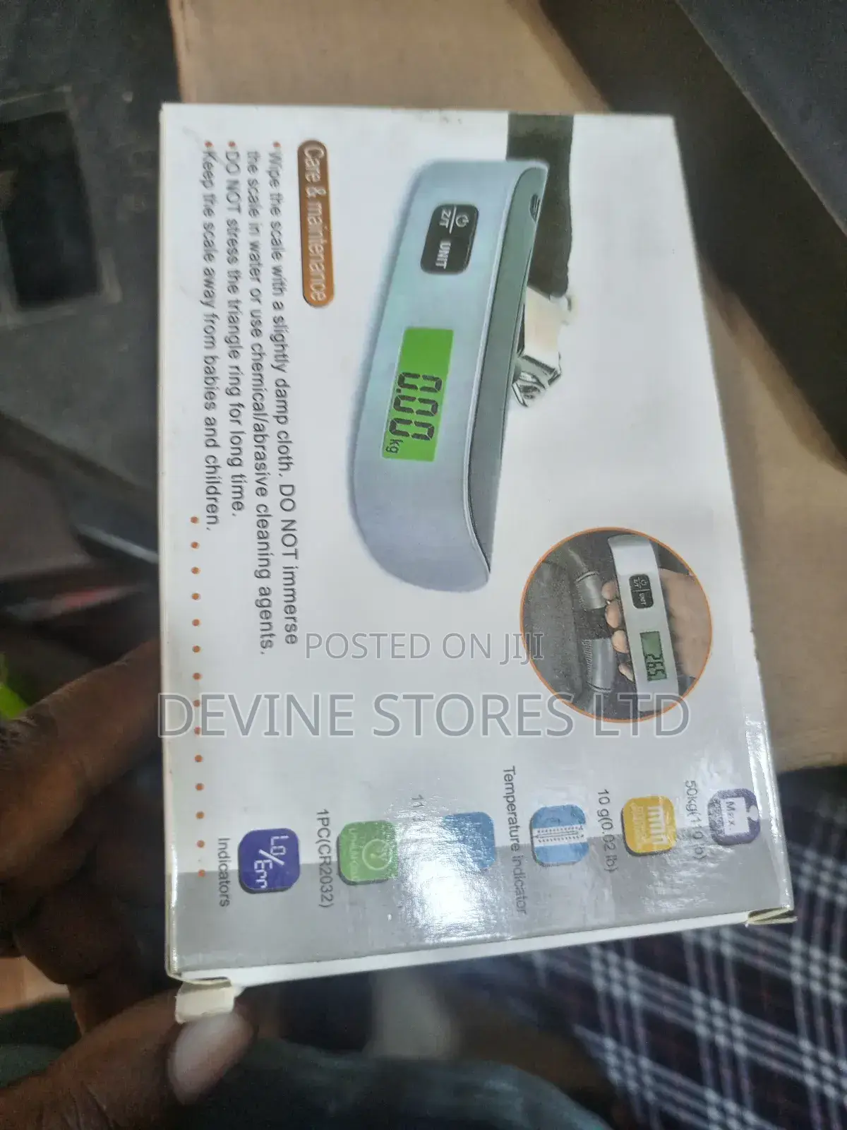 50kg Electronic Hanging Scale