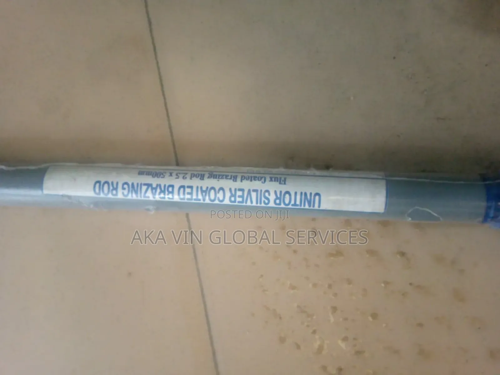 Unitor AG 45 253 2.0 X 500mm – 0.4kg, Silver Brazing Rods.
