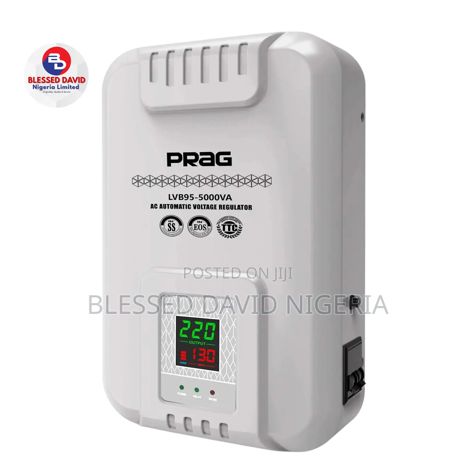 Prag 5kva Relay Voltage Stabilizer (95-270v) Lvb95-5000va