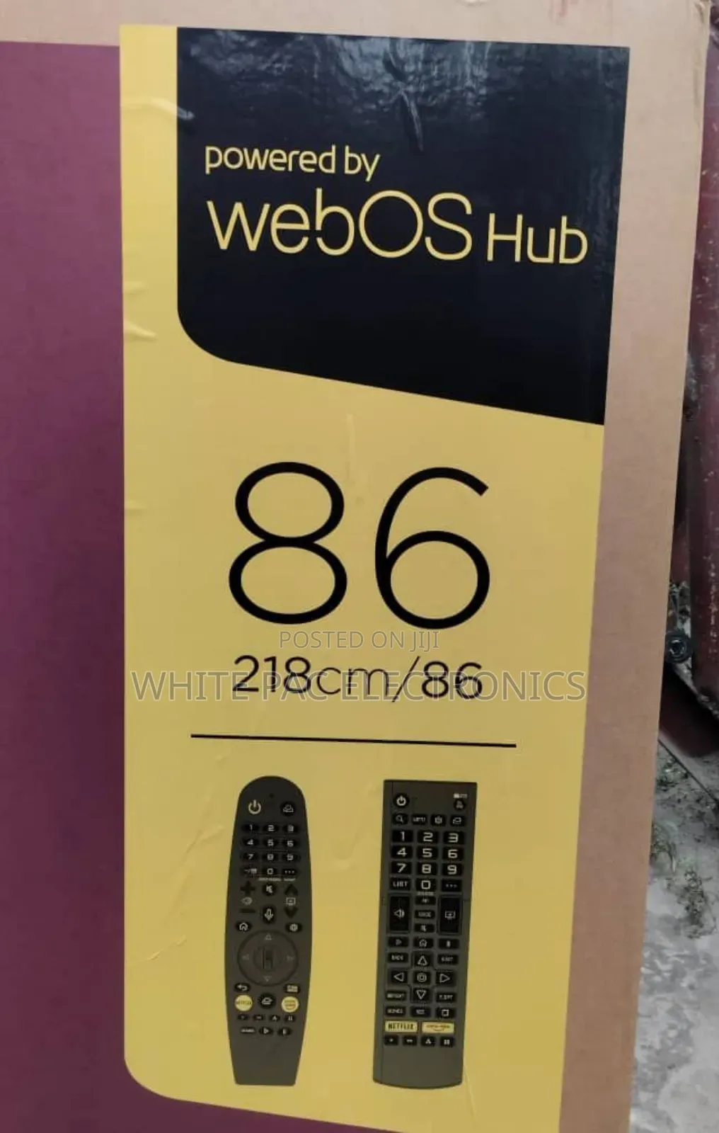 Lg 86"Inches Original Webos 4k Smart Tv Bluetooth Magic Remote