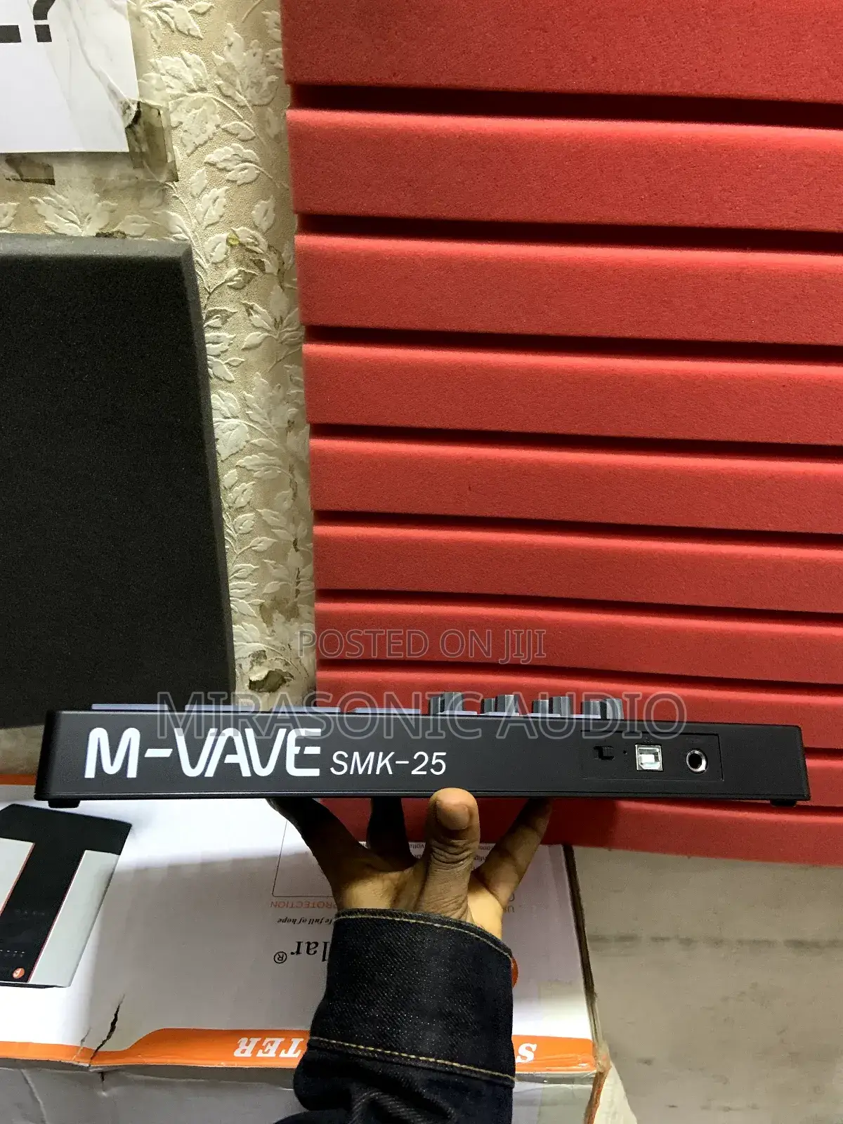 M-vave 25 Keys Portable Midi Keyboard
