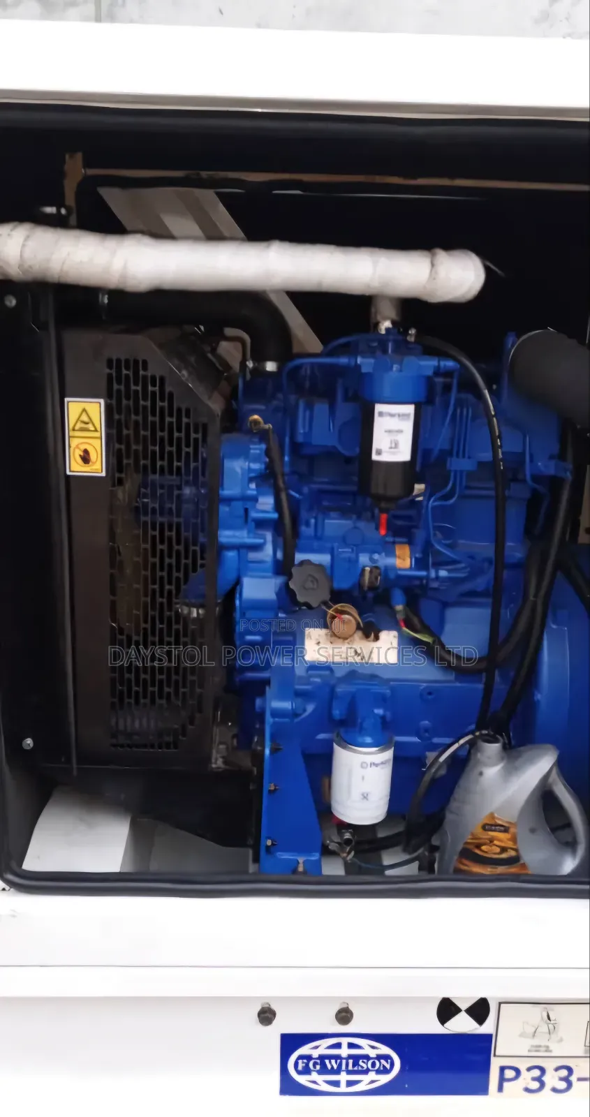 Semi-New 33kva Uk Perkins Fg Wilson JMG Generator
