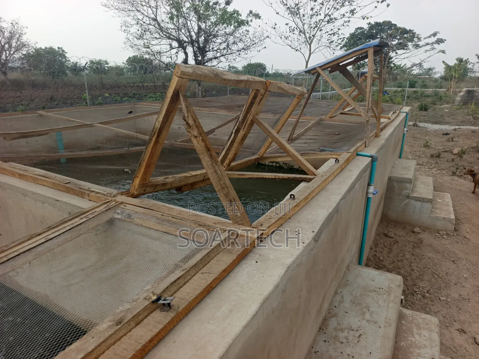 Construction of Fish Pond